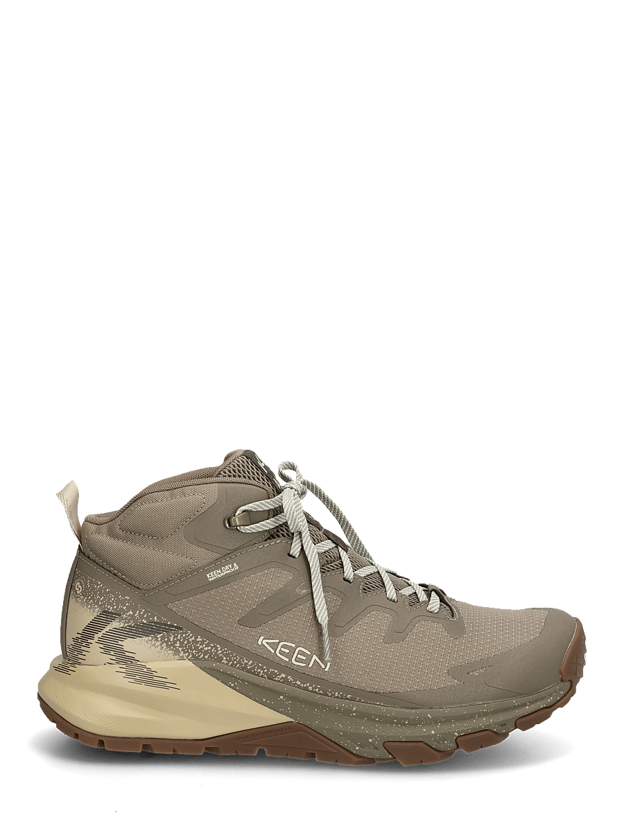 KEEN - KE TARGHEE APEX MID WP - pārgājienu apavi - brindle-safari - 2