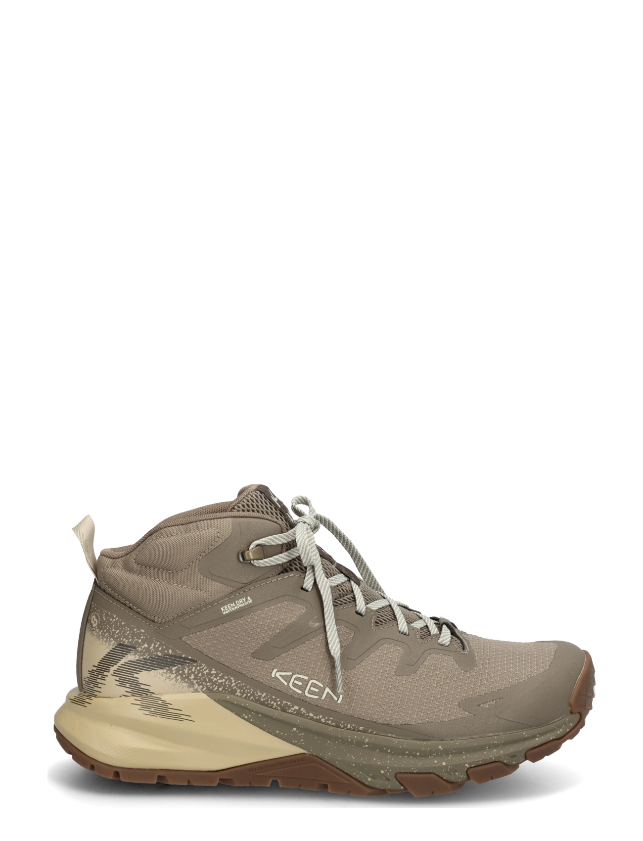 KEEN - KE TARGHEE APEX MID WP - vaelluskengät - brindle-safari - 2