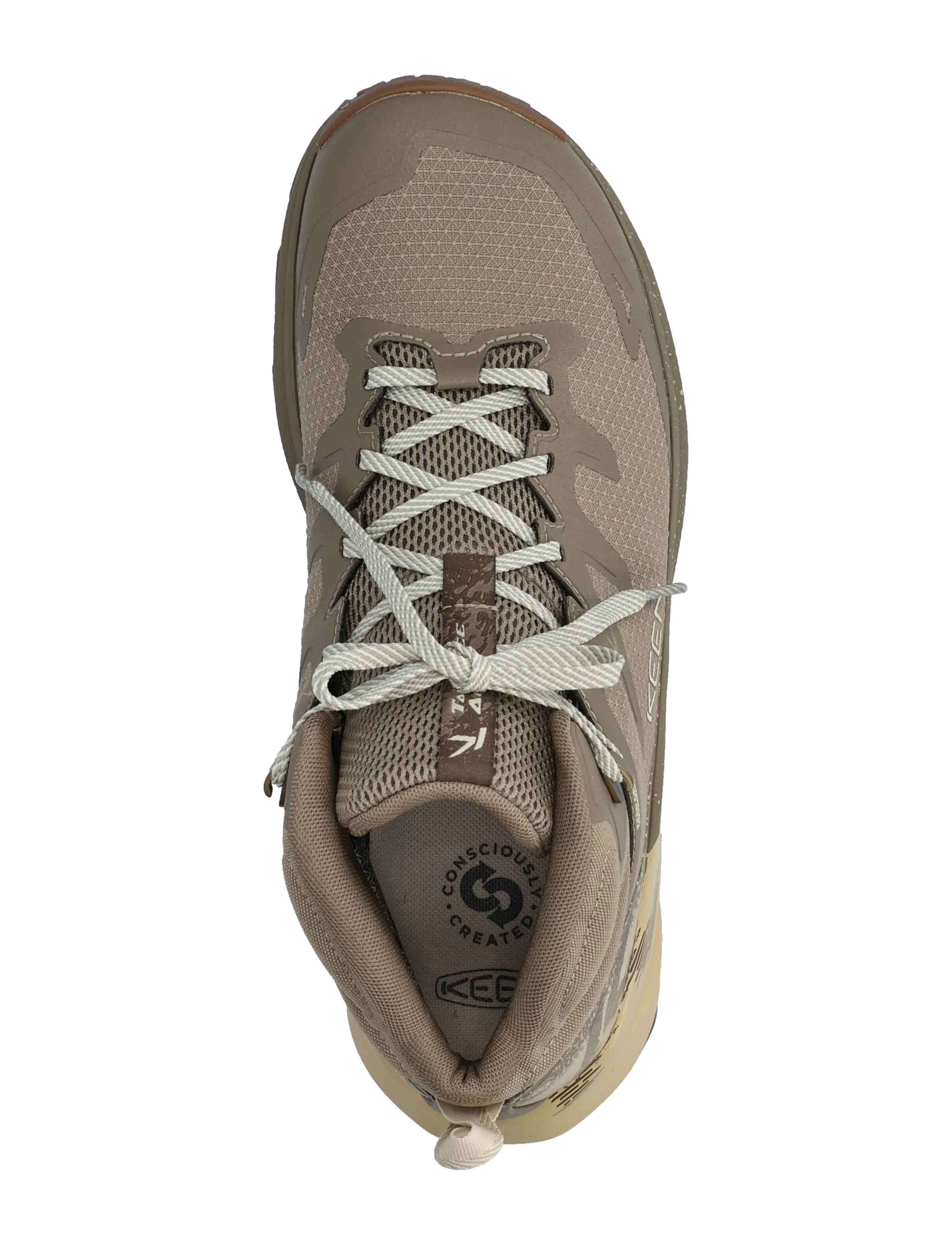 KEEN - KE TARGHEE APEX MID WP - pārgājienu apavi - brindle-safari - 3