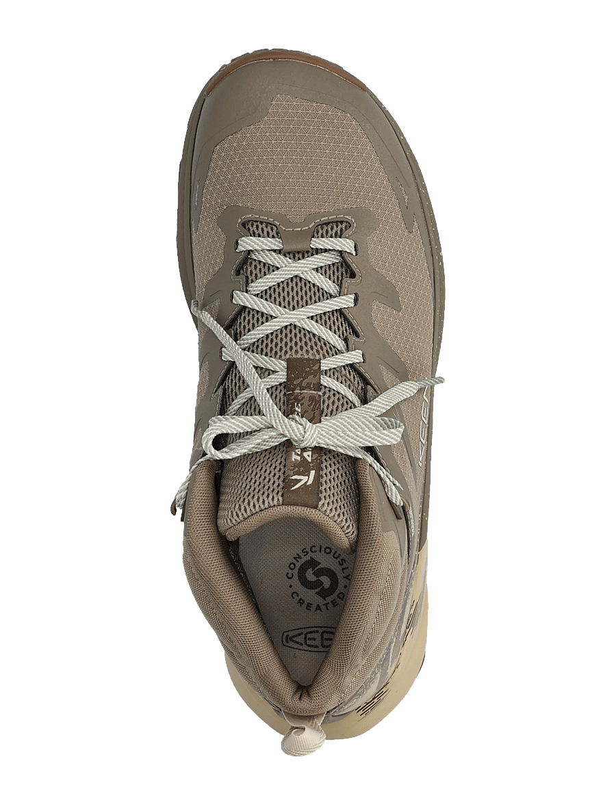 KEEN - KE TARGHEE APEX MID WP - pārgājienu apavi - brindle-safari - 3