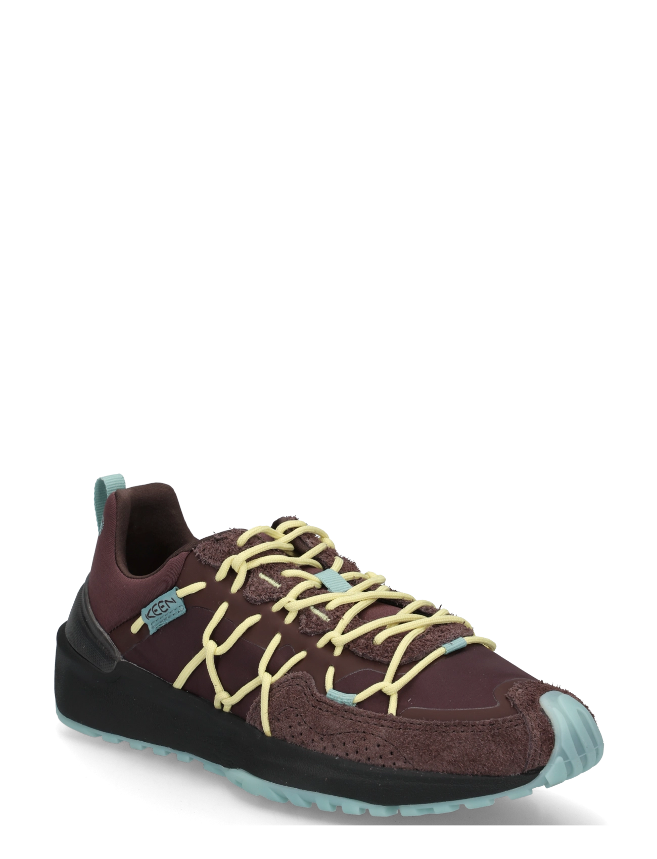 KEEN KE UNEEK TREKKER - Schuhe - HUCKLEBERRY-LEMON GRASS / burgundy