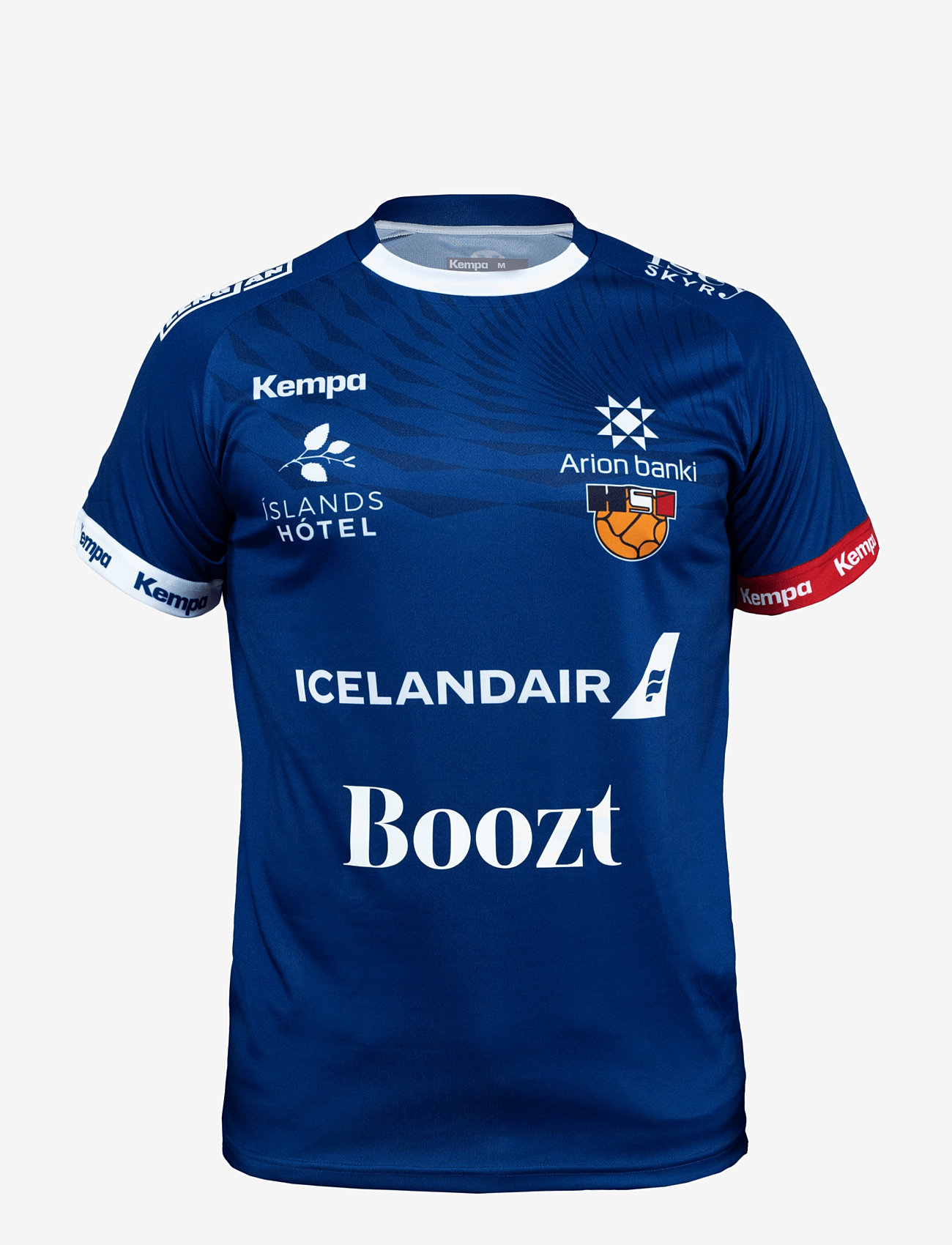 Kempa - Iceland Home Shirt 23/24 - short-sleeved t-shirts - royal/white - 0