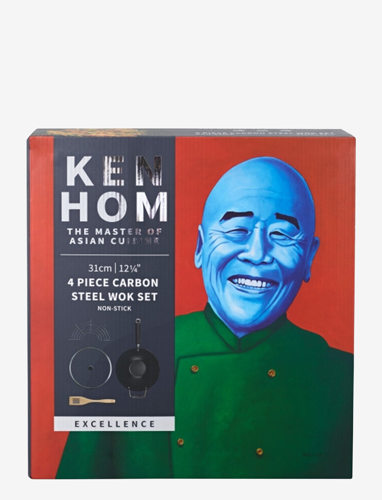 Ken Hom - WOK Set EXCELLENCE Ken Hom 3-PACK - nach preis einkaufen - black - 1