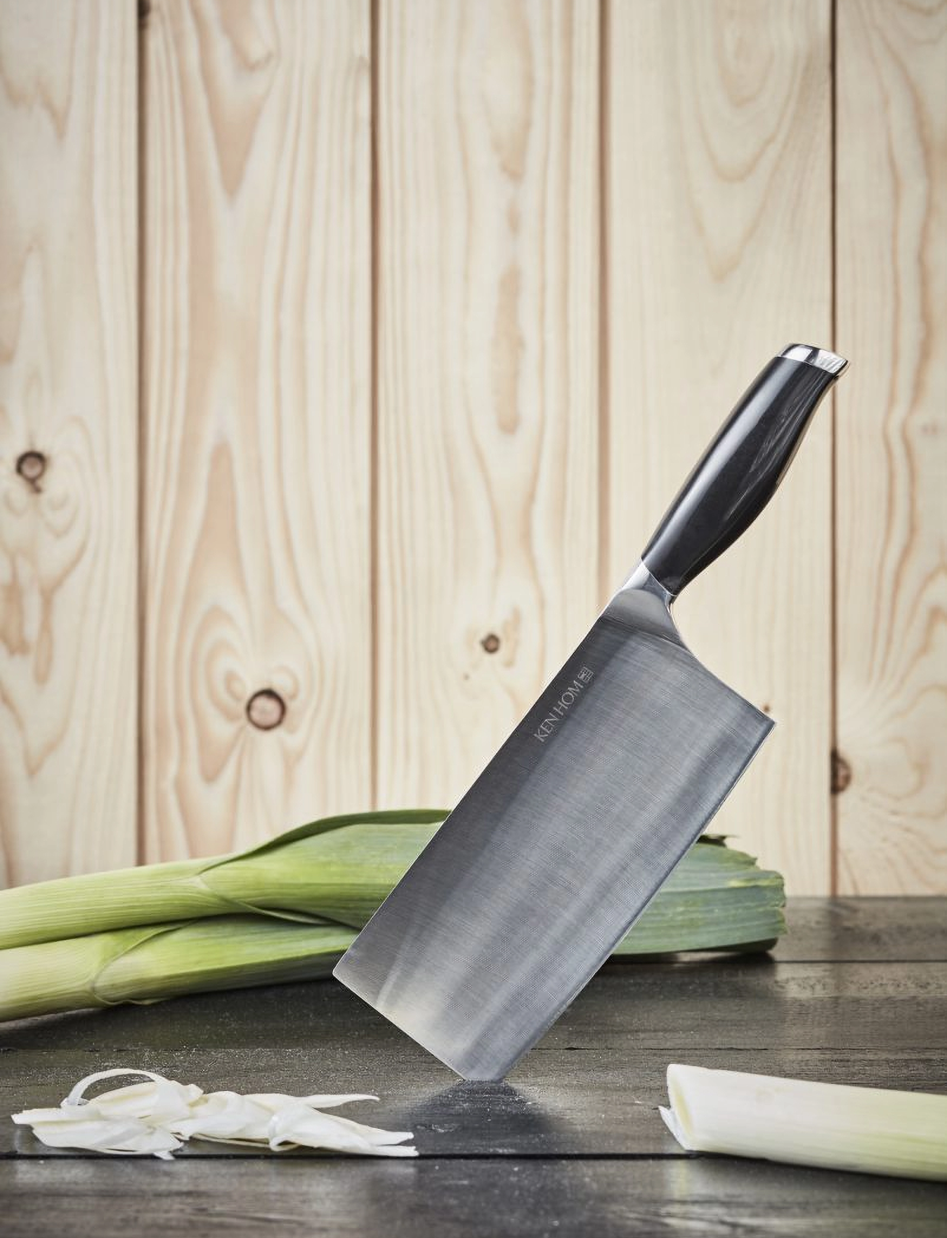 Ken Hom Cleaver Hom, L:18 cm, Knives & Accessories, Schwarz - Chef Knives, Homeware