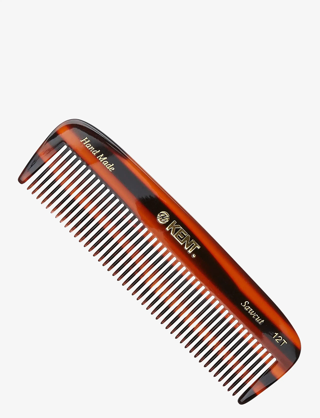 Kent Brushes - Handmade Medium Sized Pocket Comb Coarse - laveste priser - brown - 0