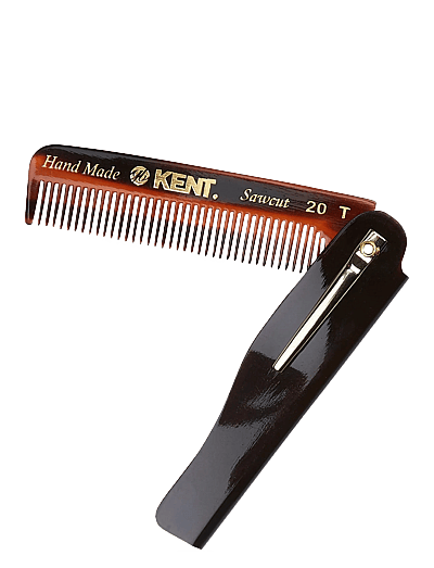 Handmade Mens Folding Pocket Comb Fine - HåRbøRster & Kamme