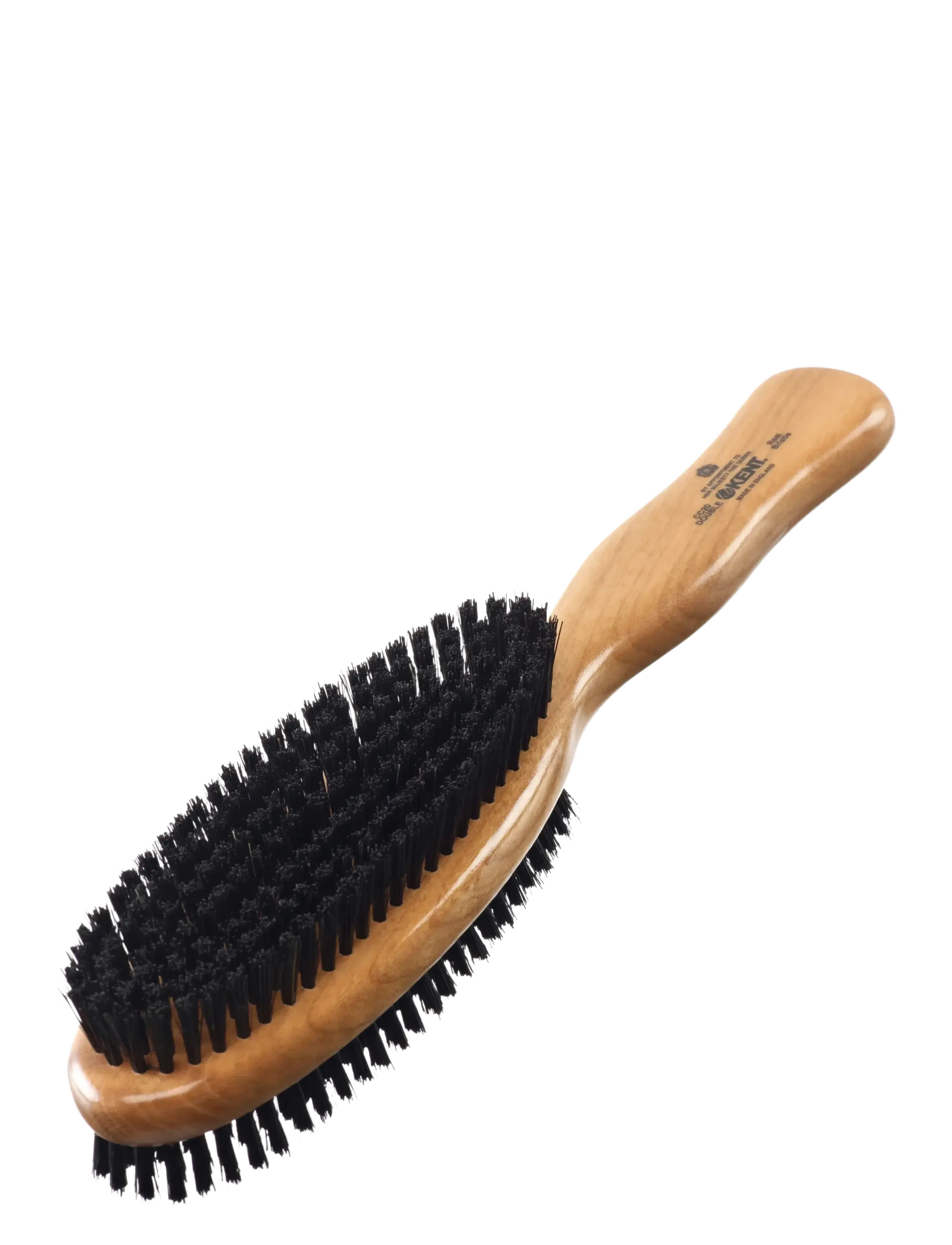 Kent Brushes Double-Sided Cherrywood Bristle Nylon Mix Clothes Brush, One Size, Brown, Tilbehør > Pleje Af Tøj, Dame