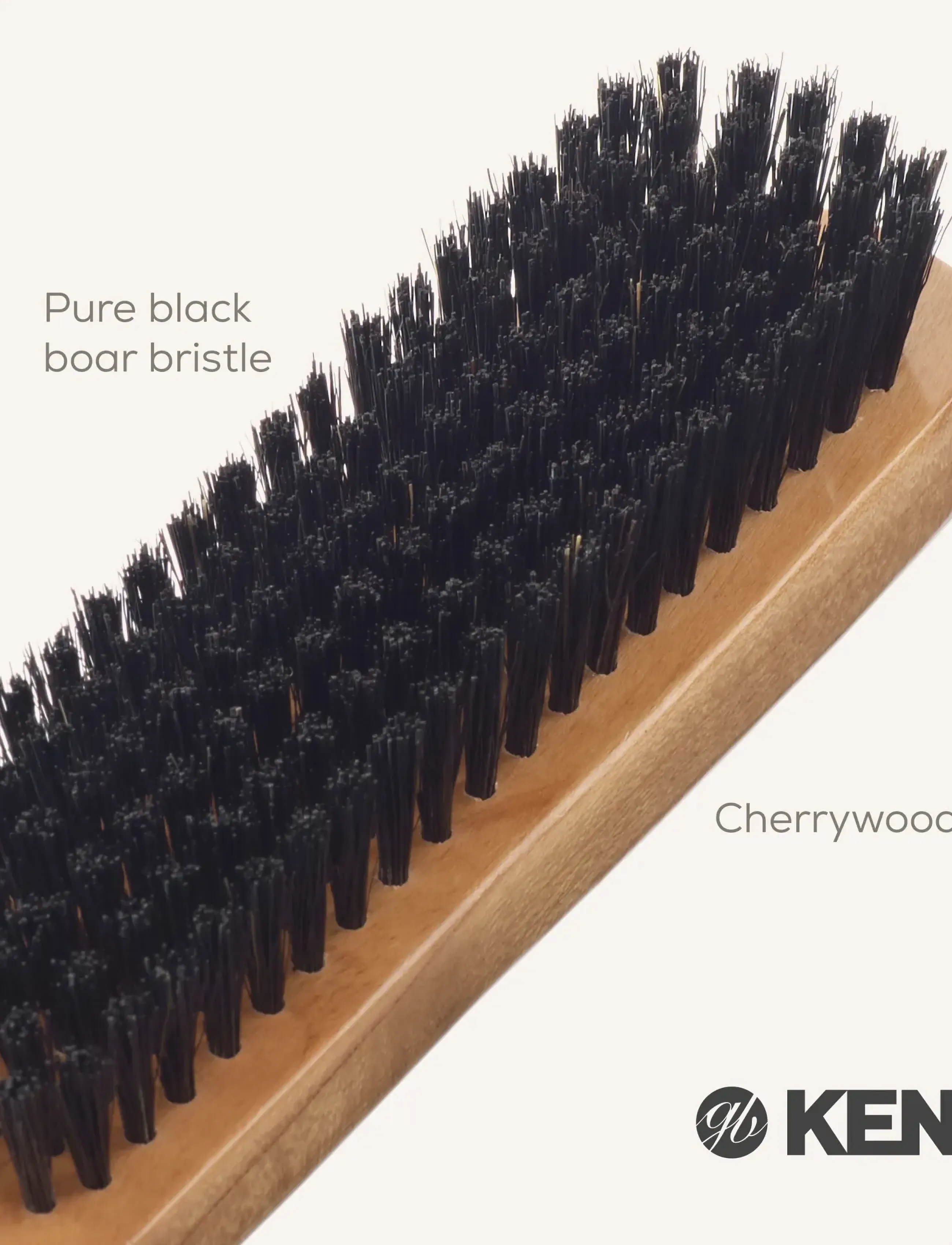 Kent Brushes Travel Size Cherrywood Bristle Nylon Mix Clothes Brush, One Size, Brown, Hjem > Delikat Vasketøj, Dame