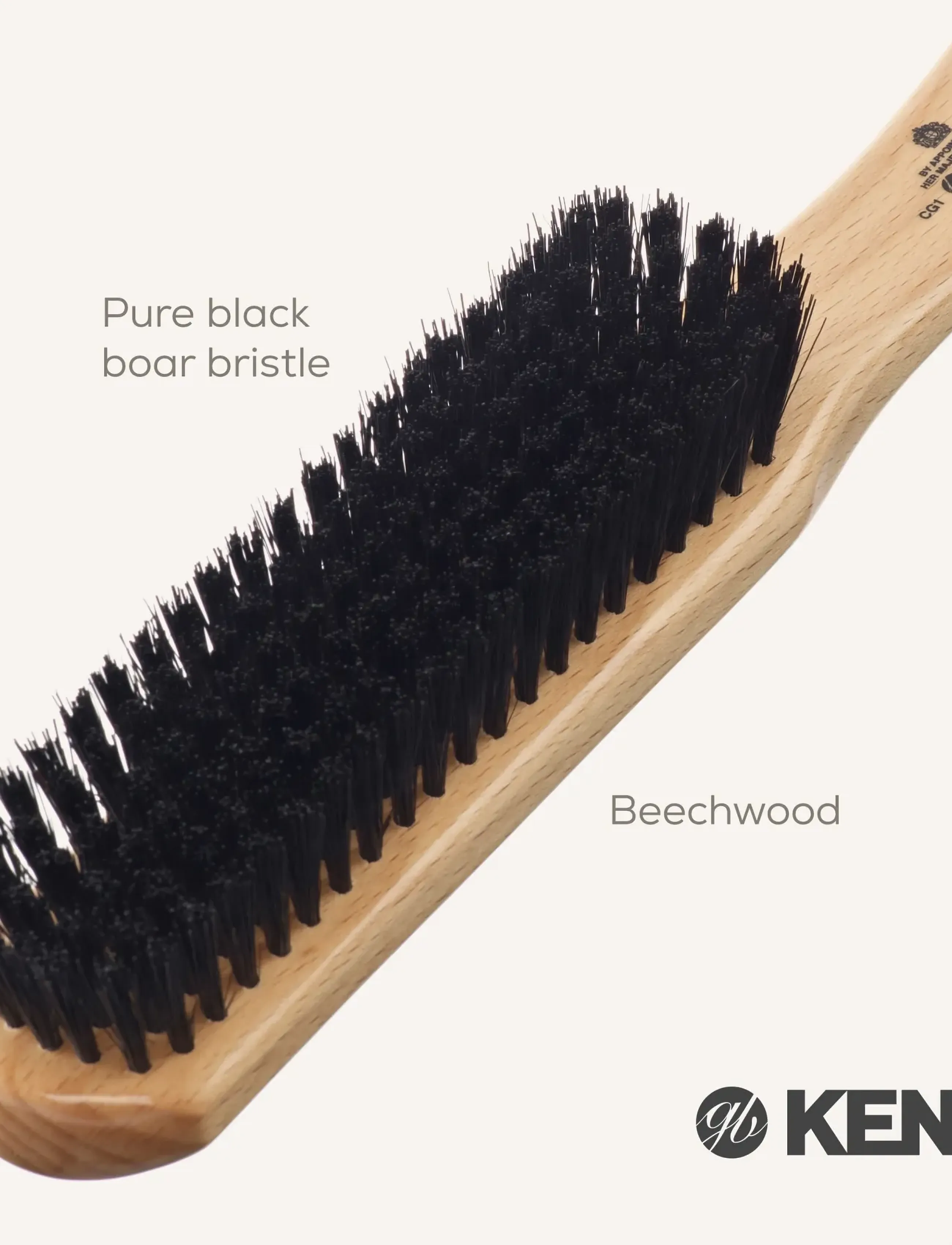 Kent Brushes Beechwood Bristle Nylon Mix Clothes Brush, One Size, Brown, Hjem > Delikat Vasketøj, Dame