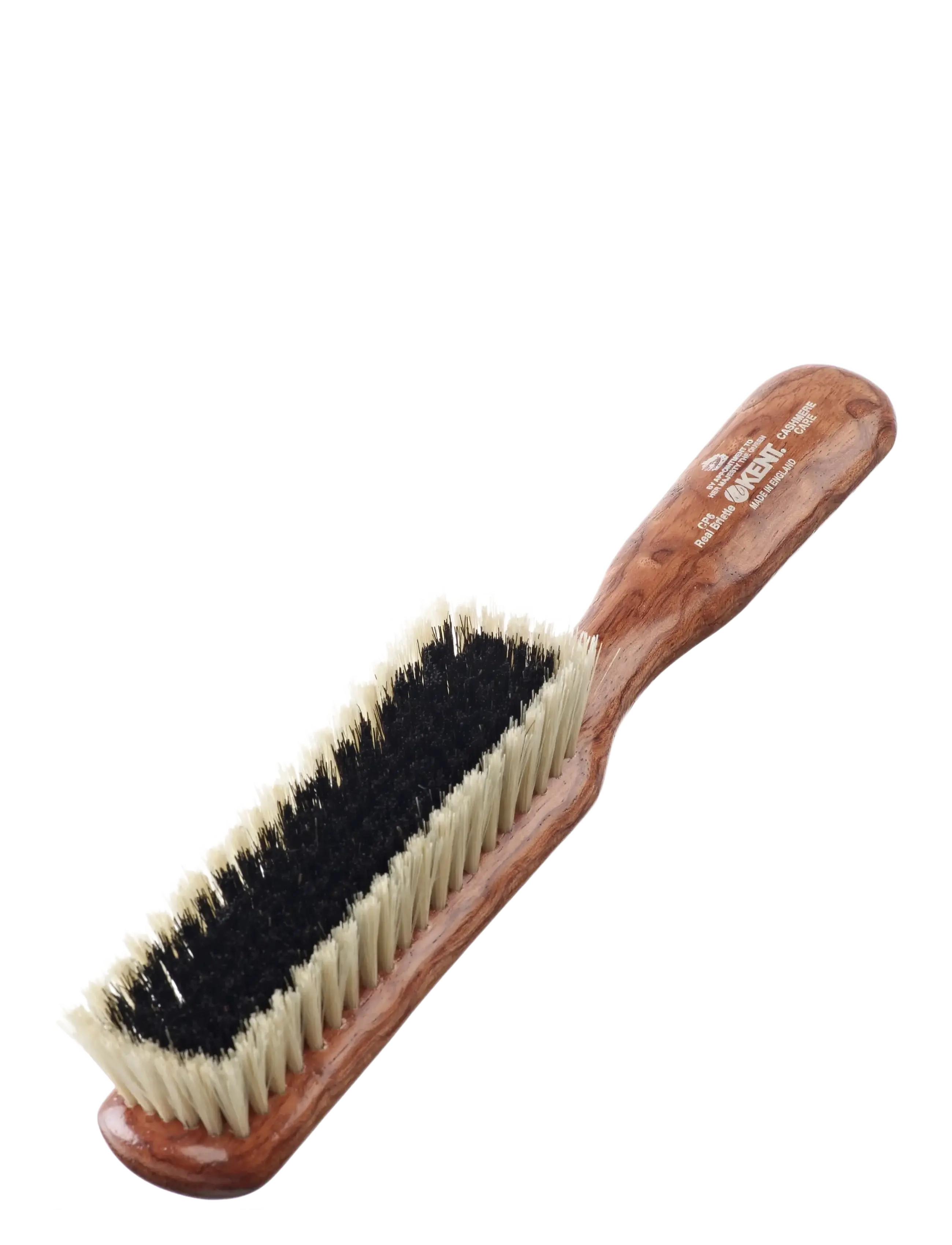Kent Brushes Cashmere Care Dark Wood Bristle Nylon Mix Clothes Brush - Garment care - BROWN / brown