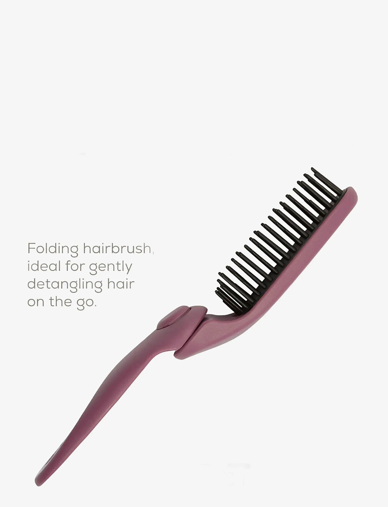 Kent Brushes - CREATE Folding Hairbrush - utredningsborste - pink - 4