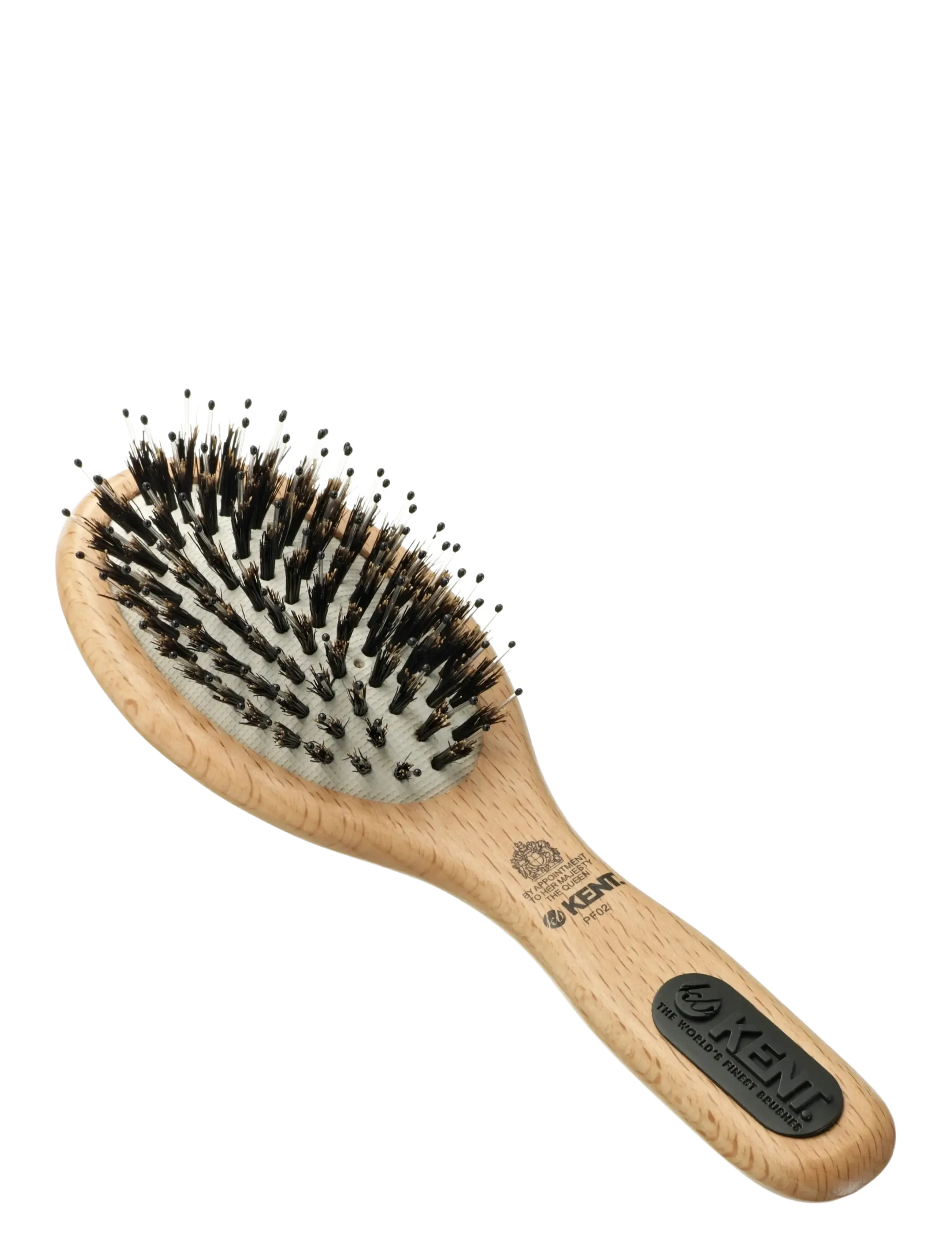 Kent Brushes Small Porcupine Brush, One Size, Brown, Hårbørster Og Kamme > Detangling Brush, Dame
