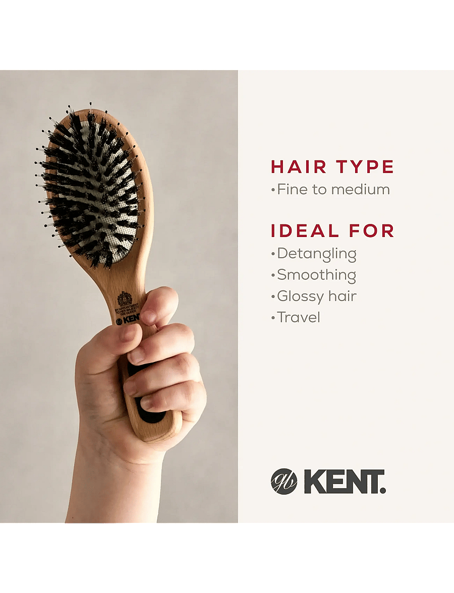 Kent Brushes - Small Porcupine Brush - kammat - brown - 4