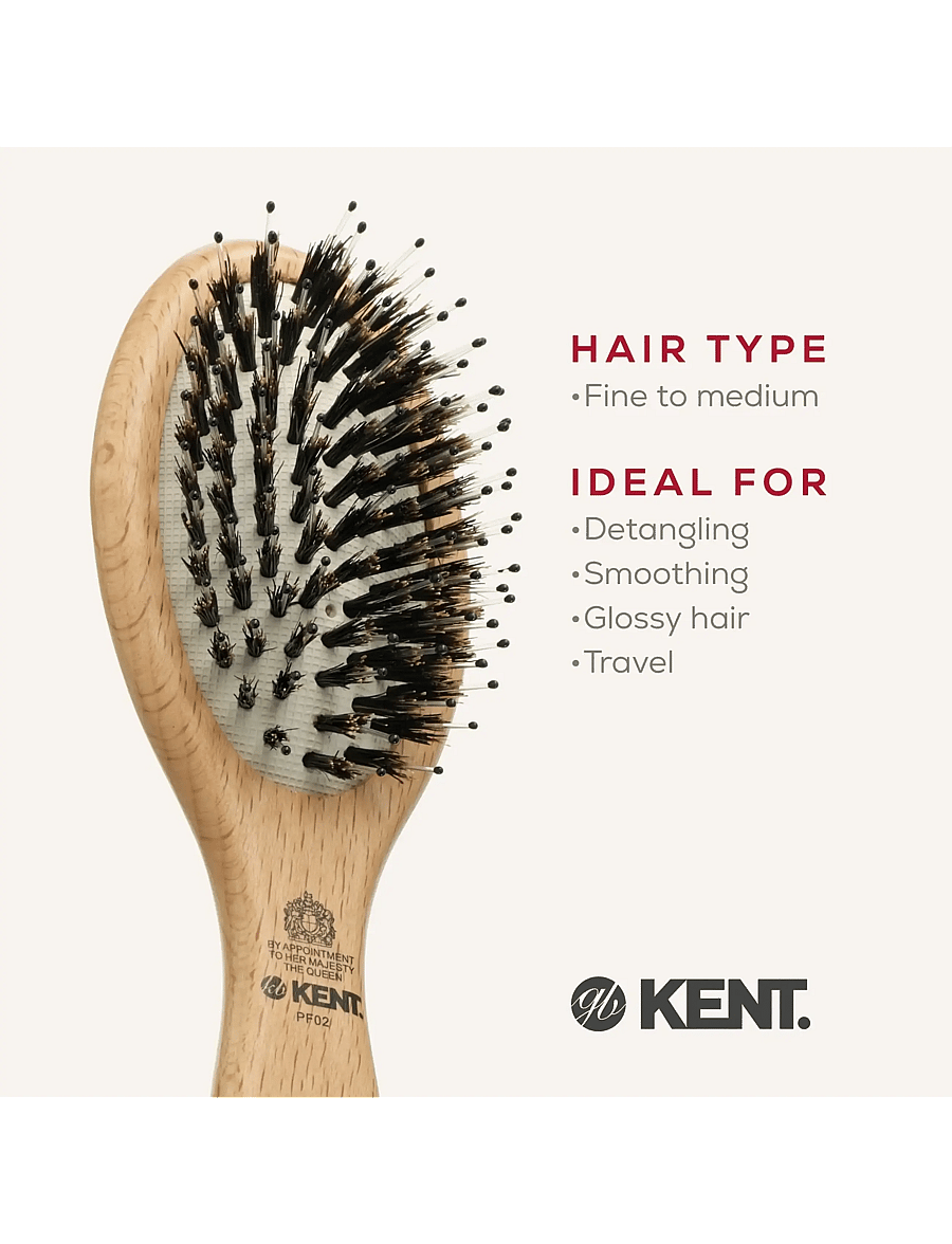 Kent Brushes - Small Porcupine Brush - kammat - brown - 5
