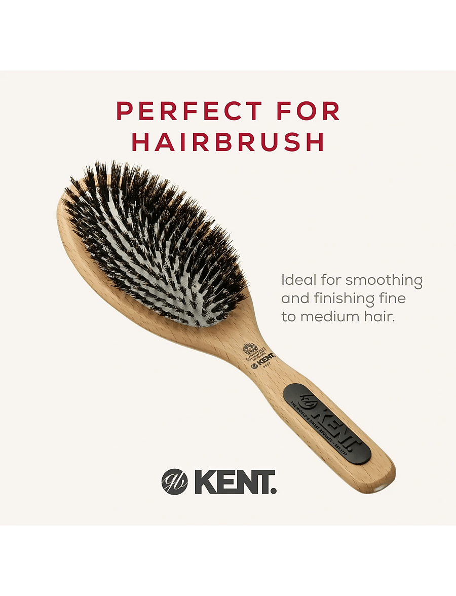Kent Brushes - Large Rubber Cushion Brush - paddelbørster - brown - 4