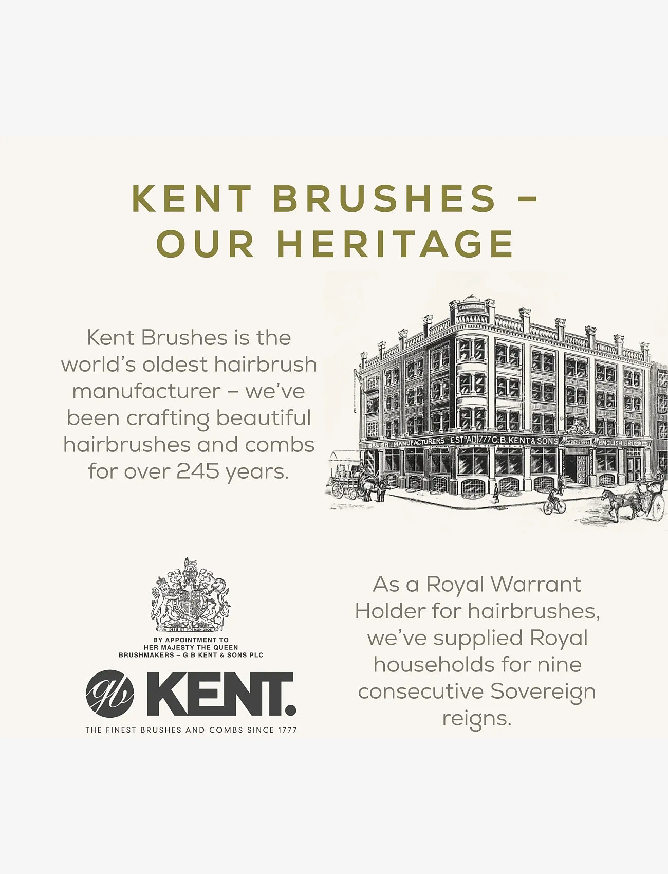Kent Brushes - Back-combing Brush teasing brush - Waves - laveste priser - brown - 5