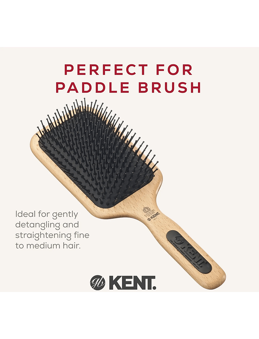 Kent Brushes - Airhedz Mega-phine Taming Paddle Brush - paddelbørster - brown - 2