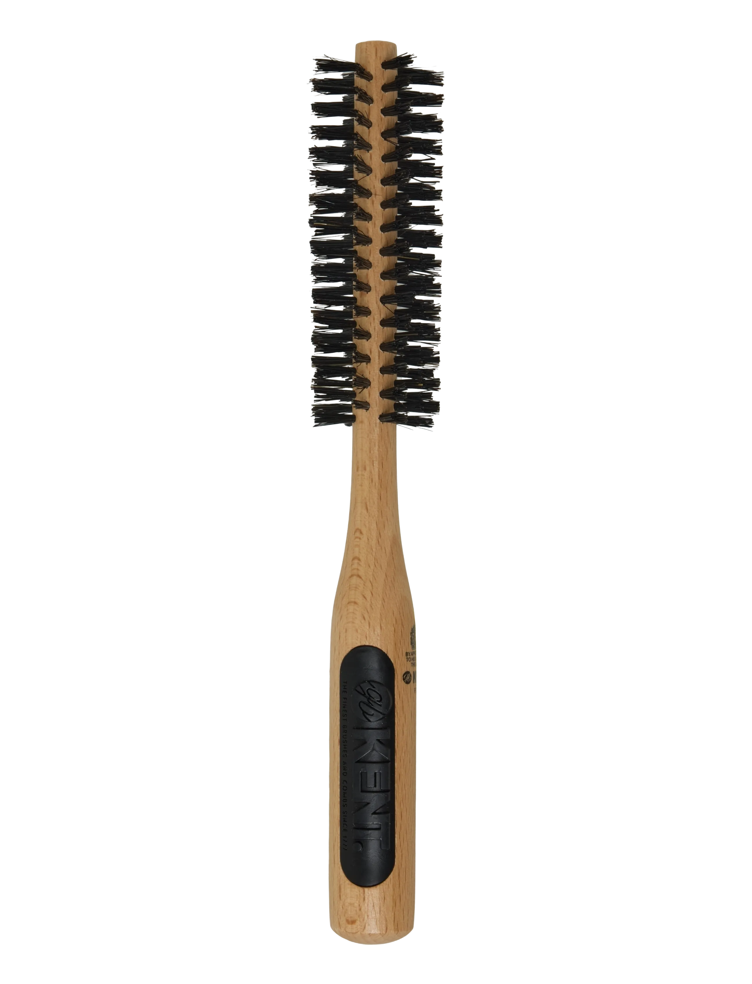Kent Brushes - Micro Round Volume Brush - rundborste - brown - 1