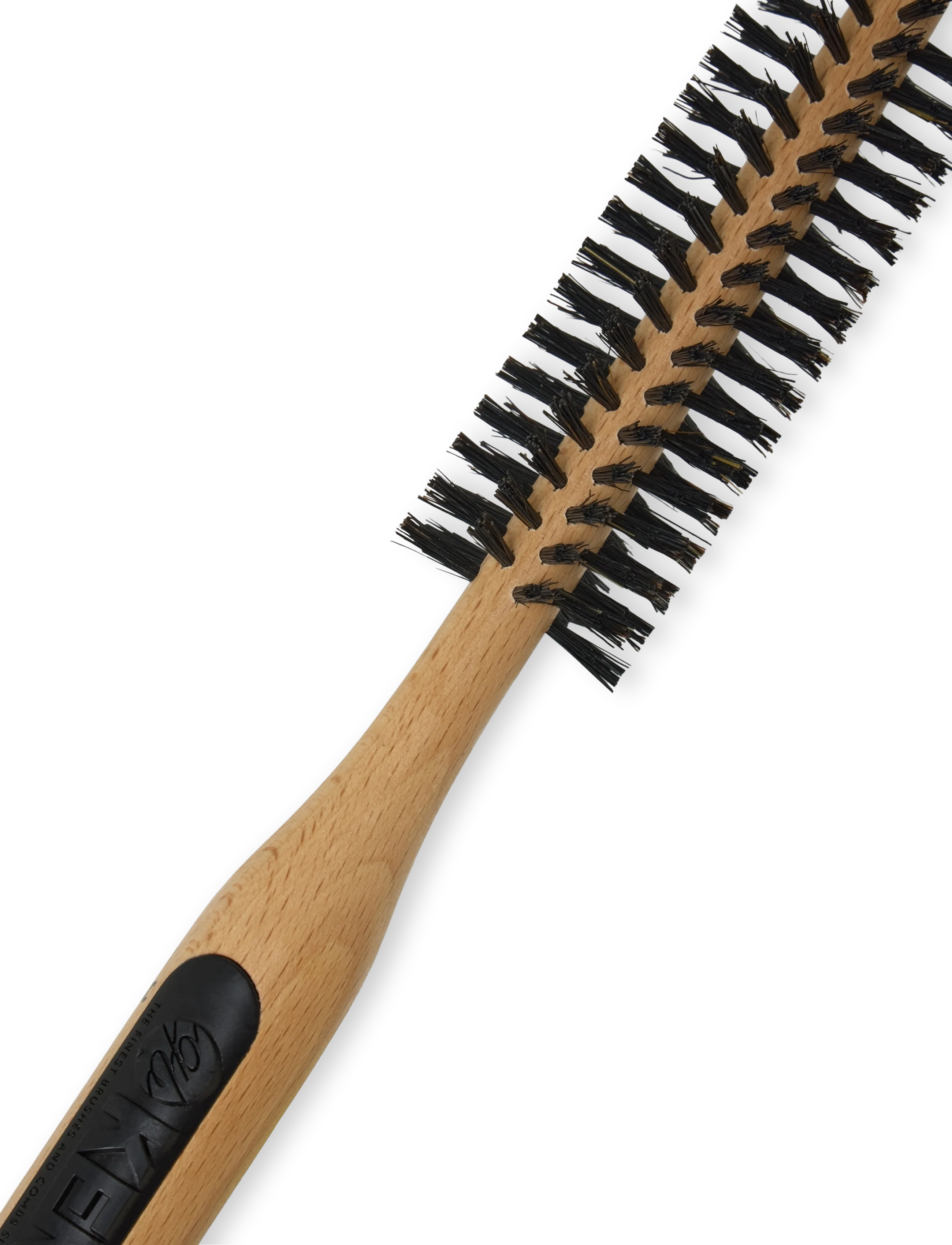 Kent Brushes - Micro Round Volume Brush - rundborste - brown - 2