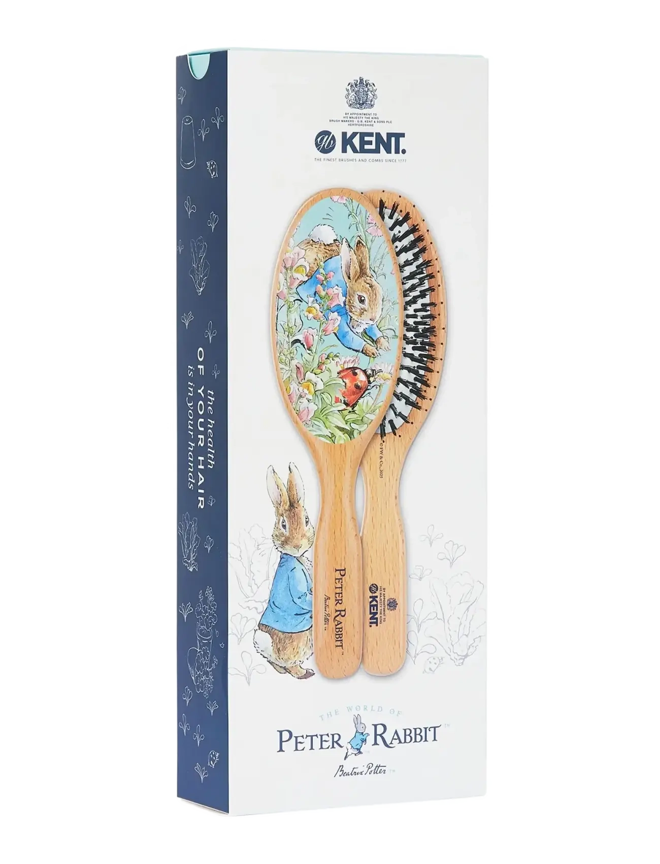 Kent Brushes - Peter Rabbit Grooming Brush - hárbursti - brown - 3