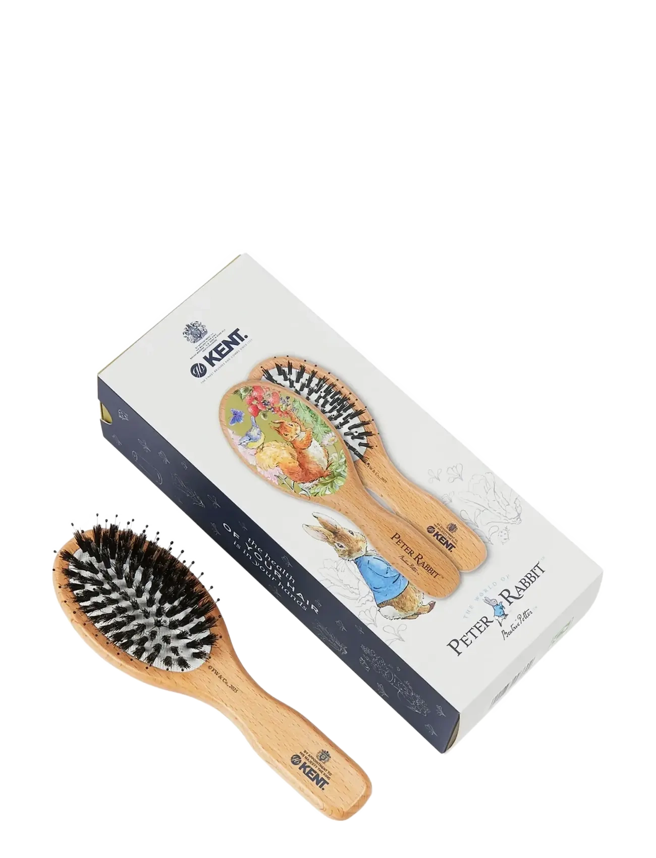 Kent Brushes - Peter Rabbit Mini Grooming Brush - brown - 5