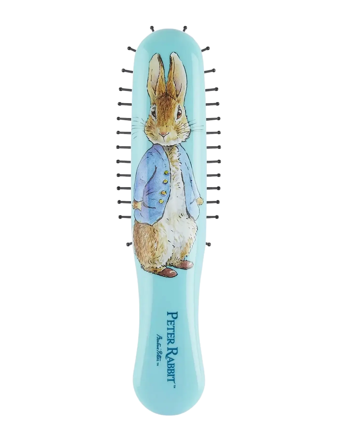 Kent Brushes Peter Rabbit Childrens Hair Brush, One Size, Blue, Hårtilbehør > Hårbørste, Børn