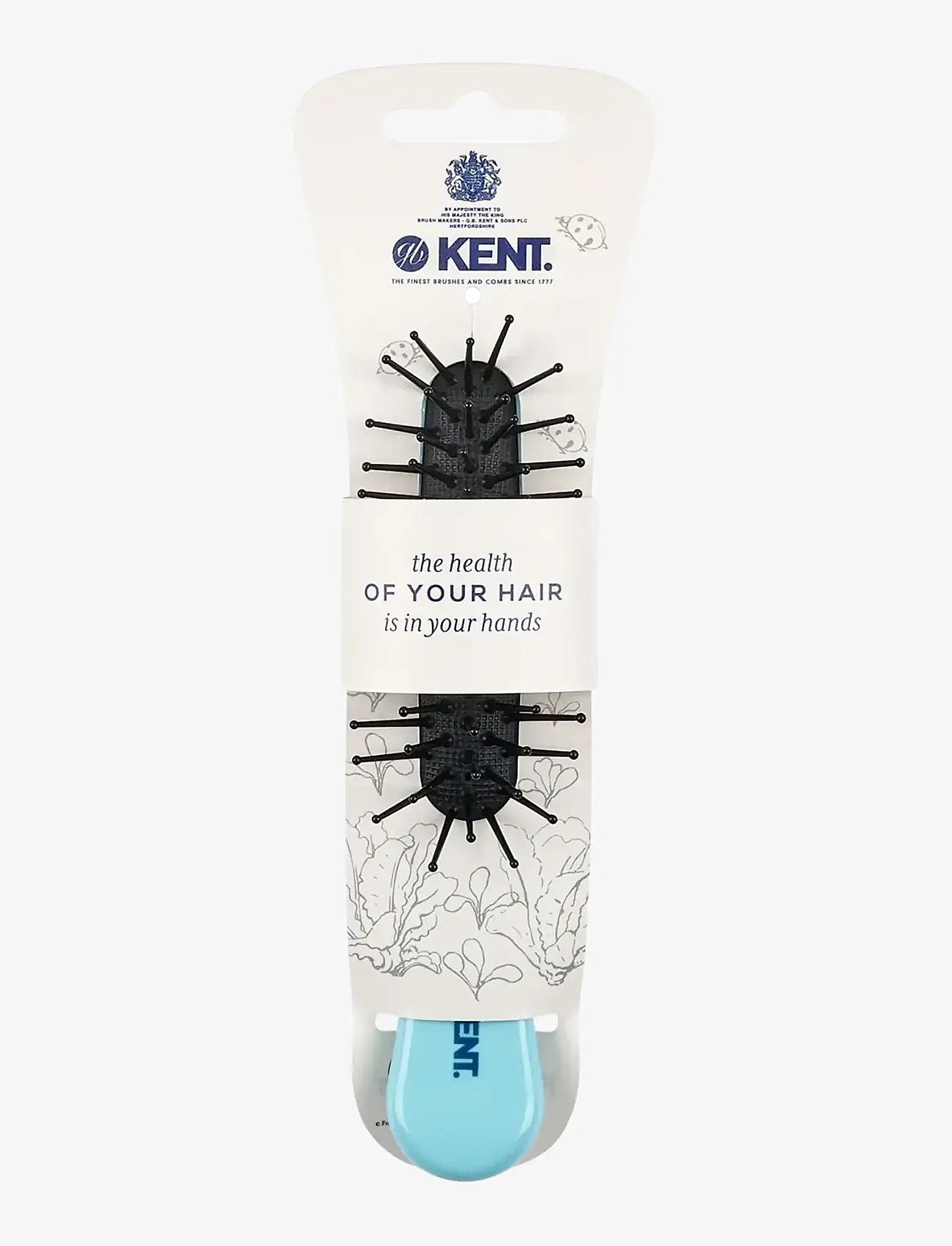 Kent Brushes - Peter Rabbit Childrens Hair Brush - hårbørster - blÅ - 5