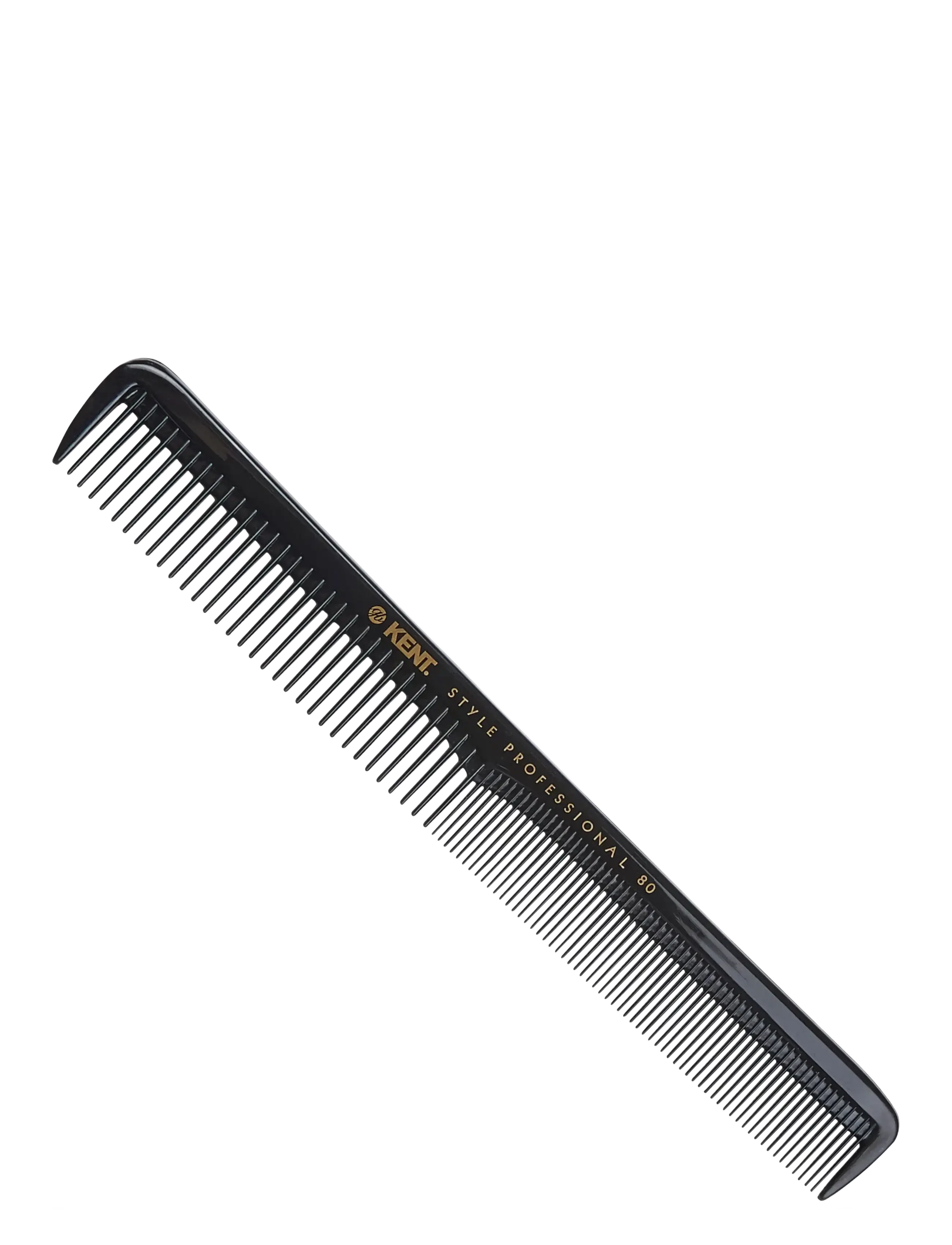 Kent Brushes Style Professional Master Barber Comb, One Size, Black, Styling > Kamme Og Børster, Herre