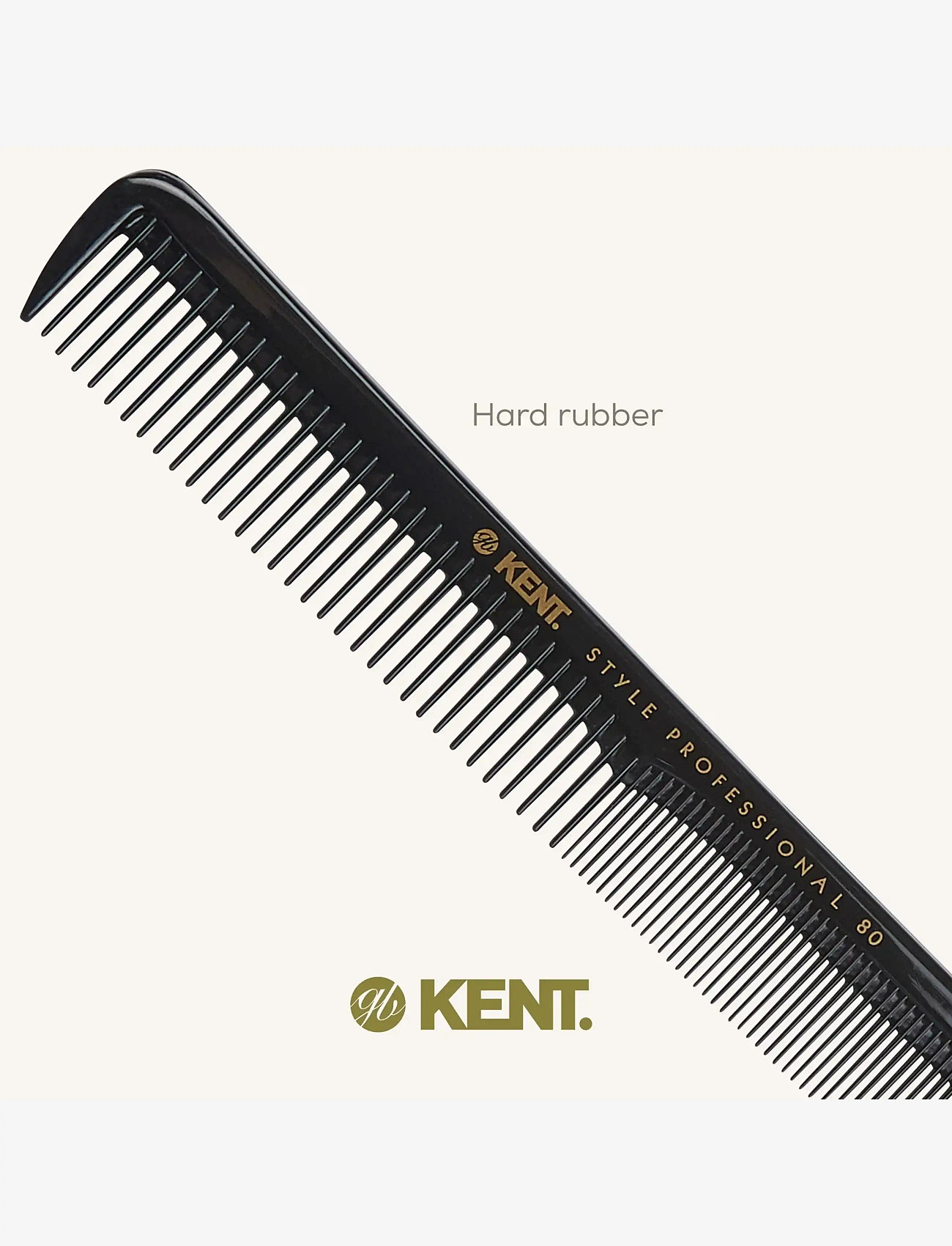 Kent Brushes - Style Professional Master Barber Comb - laveste priser - black - 5