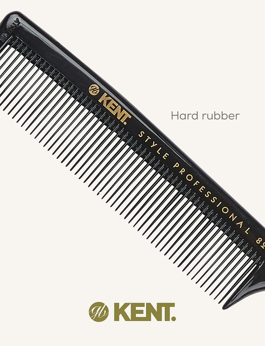 Kent Brushes - Style Professional Fine Toothed Tail Comb - kammat - black - 0