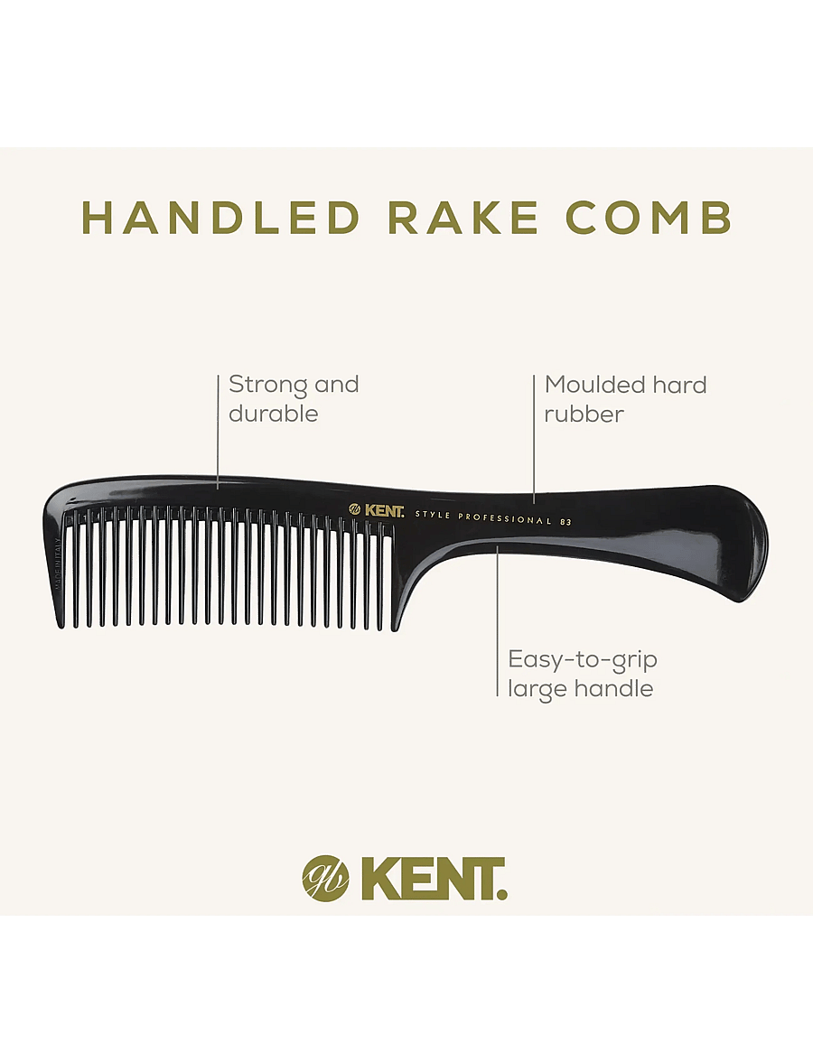 Kent Brushes - Style Professional Rake Comb - kammat - black - 3