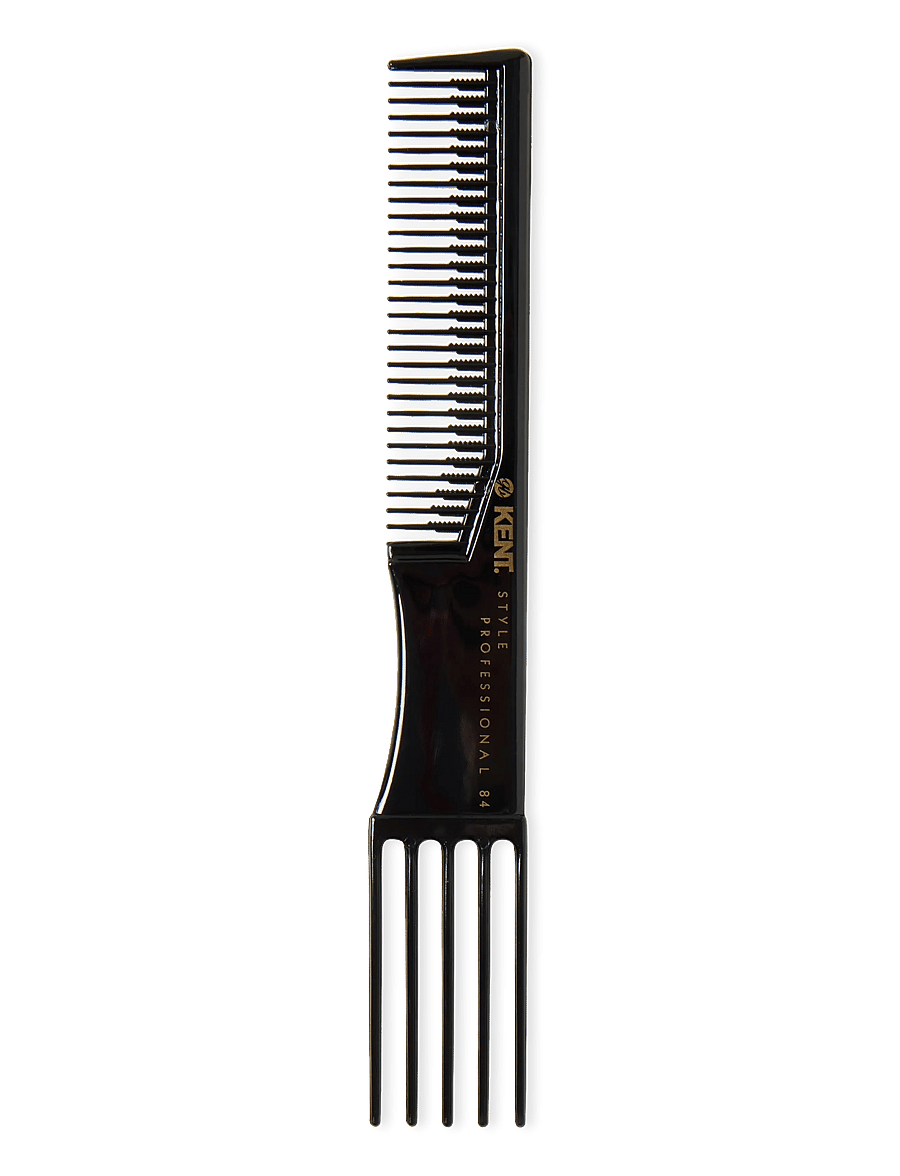 Kent Brushes - Style Professional Styling and Lifting Comb - greiður - black - 0