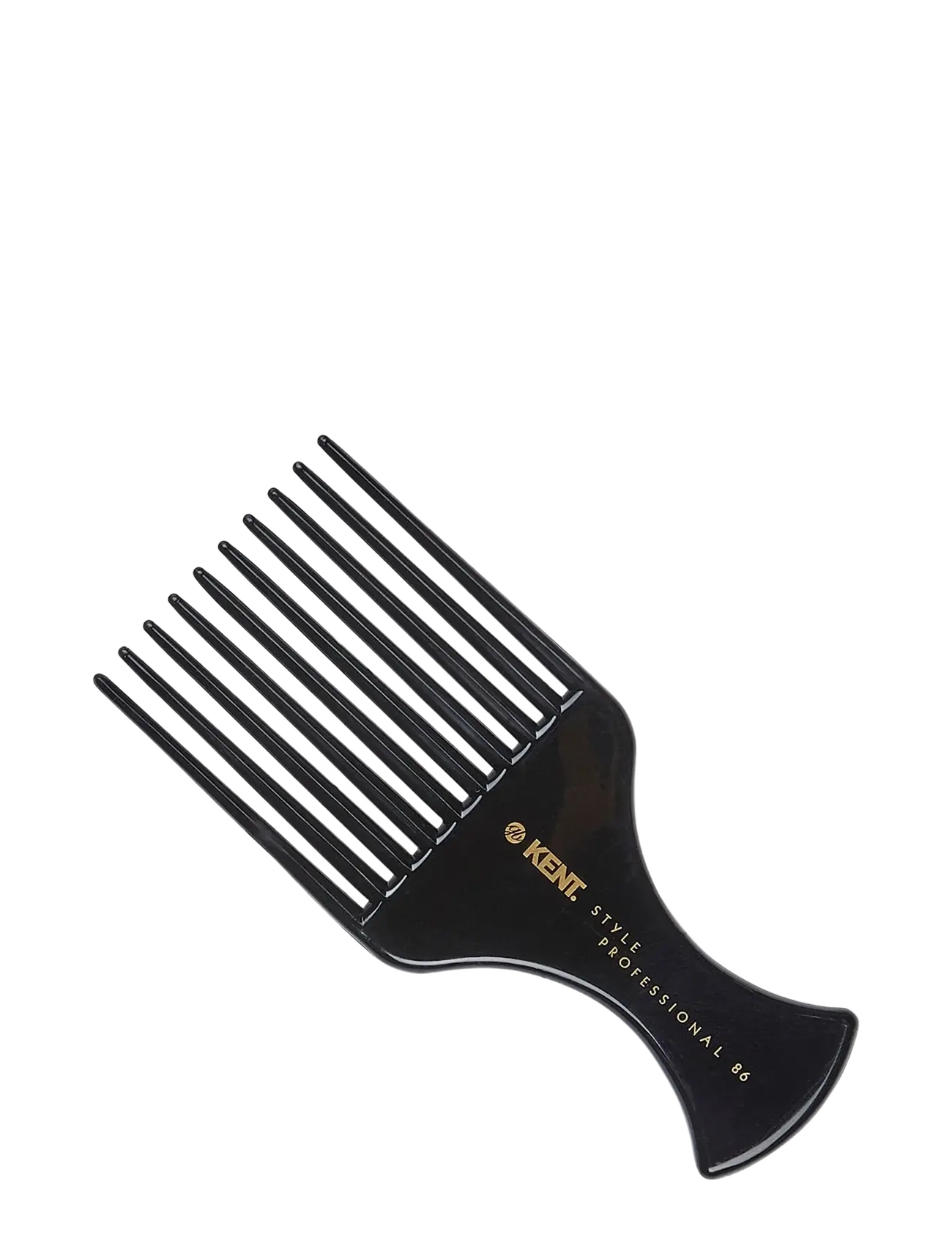 Kent Brushes Style Professional Afro Comb, Kam, Sort, Str: ONE SIZE