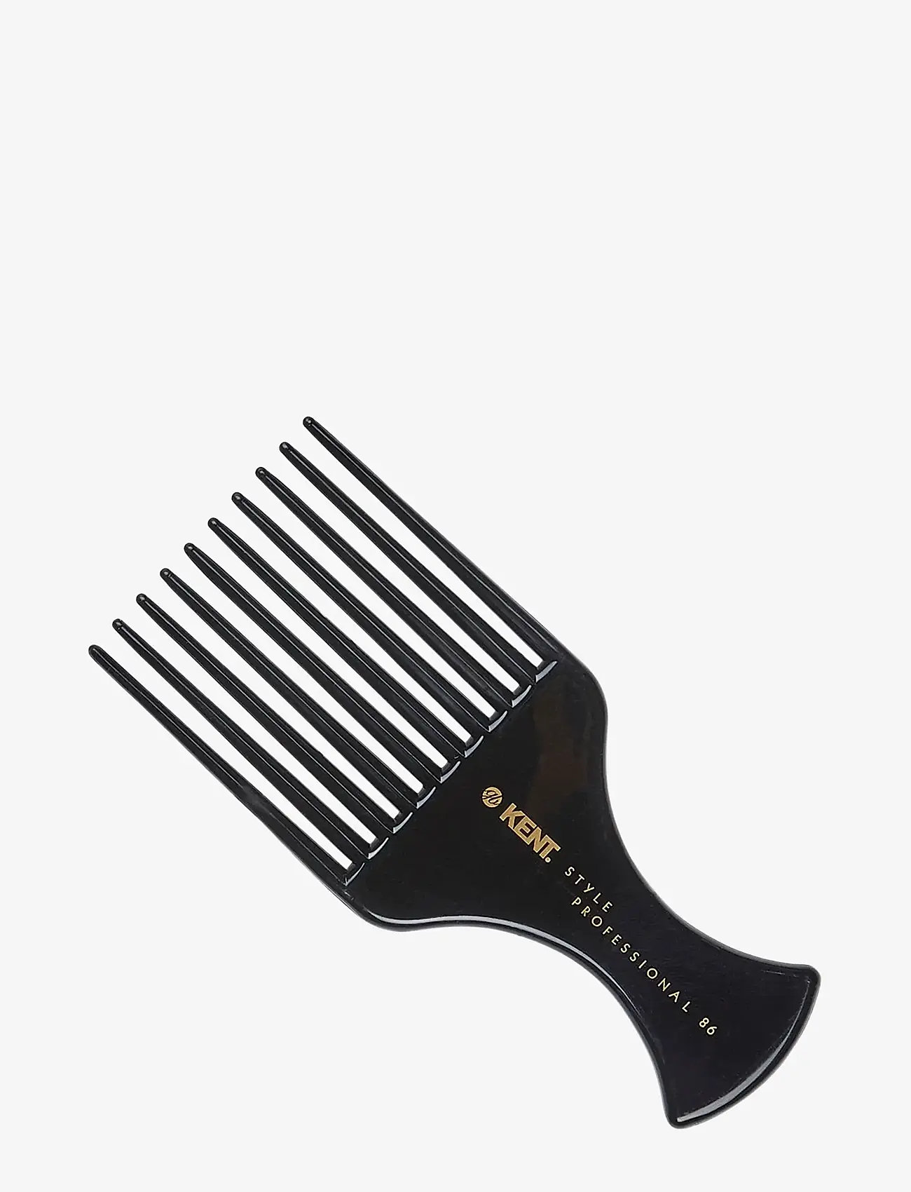 Kent Brushes - Style Professional Afro Comb - kamme - black - 1