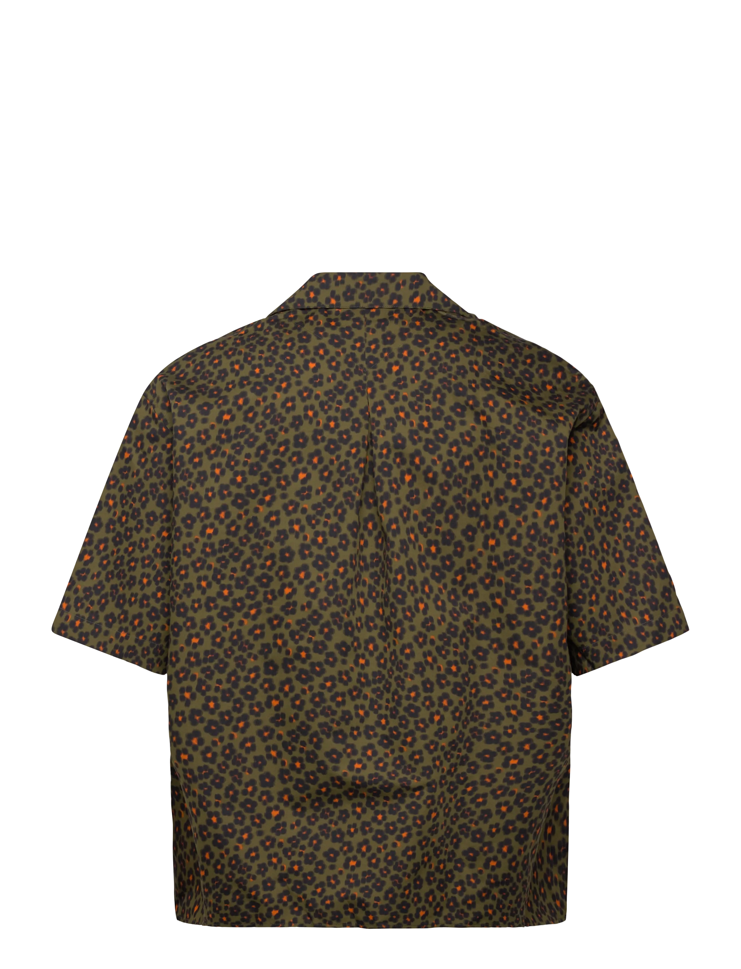 KENZO - Chemise MC HANA LEO SHORT SLEEVE SHIRT - tavalised t-särgid - khaki/ - 3