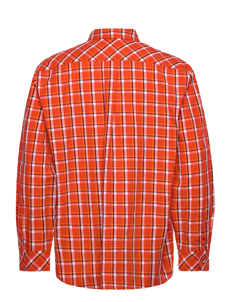 KENZO - Chemise ML CHECK CASUAL SHIRT - rutiga skjortor - medium red/ - 1