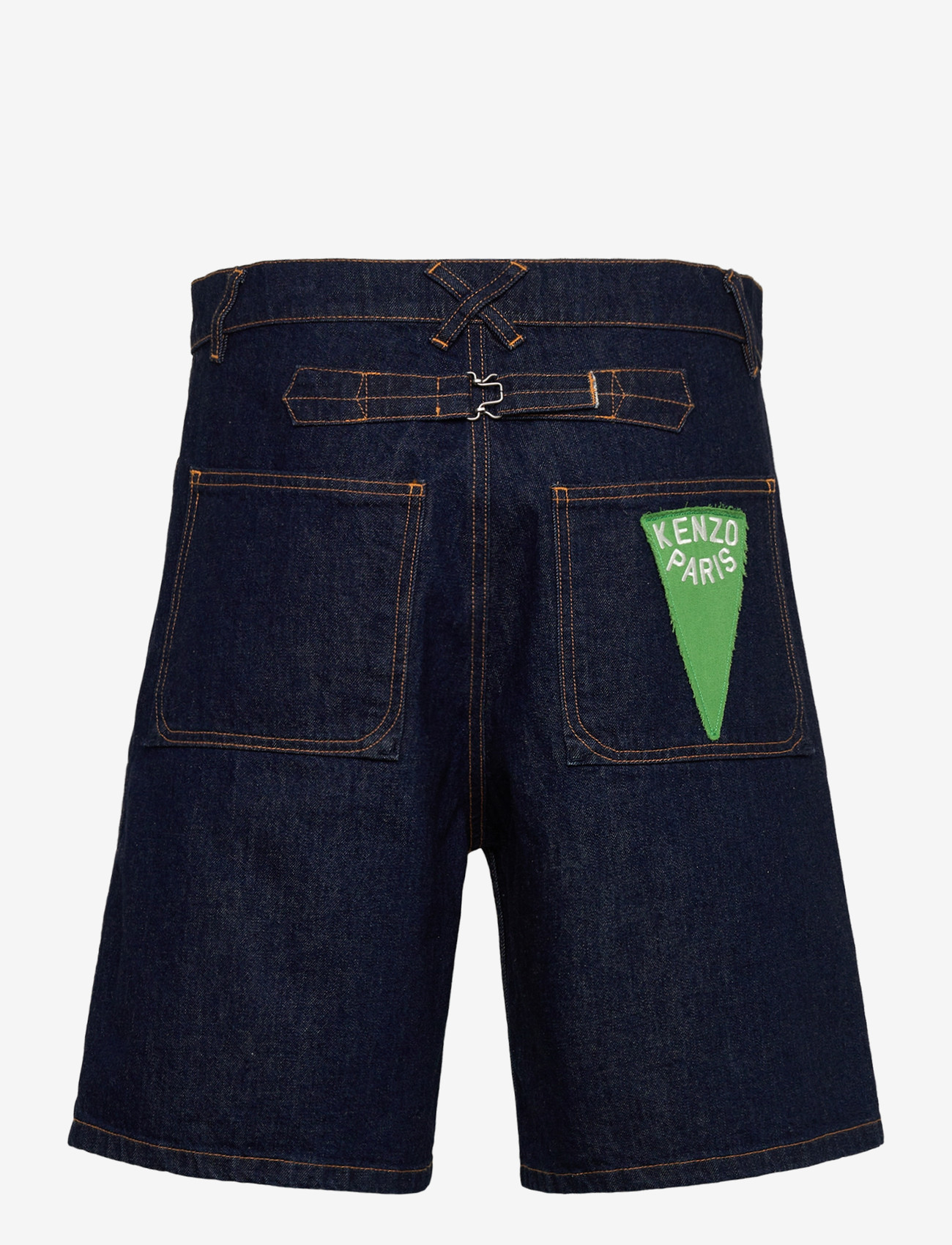 KENZO - Bermuda/short RINSE SAILOR LOOSE FIT DENIM S - denim shorts - rinse blue denim/ - 1