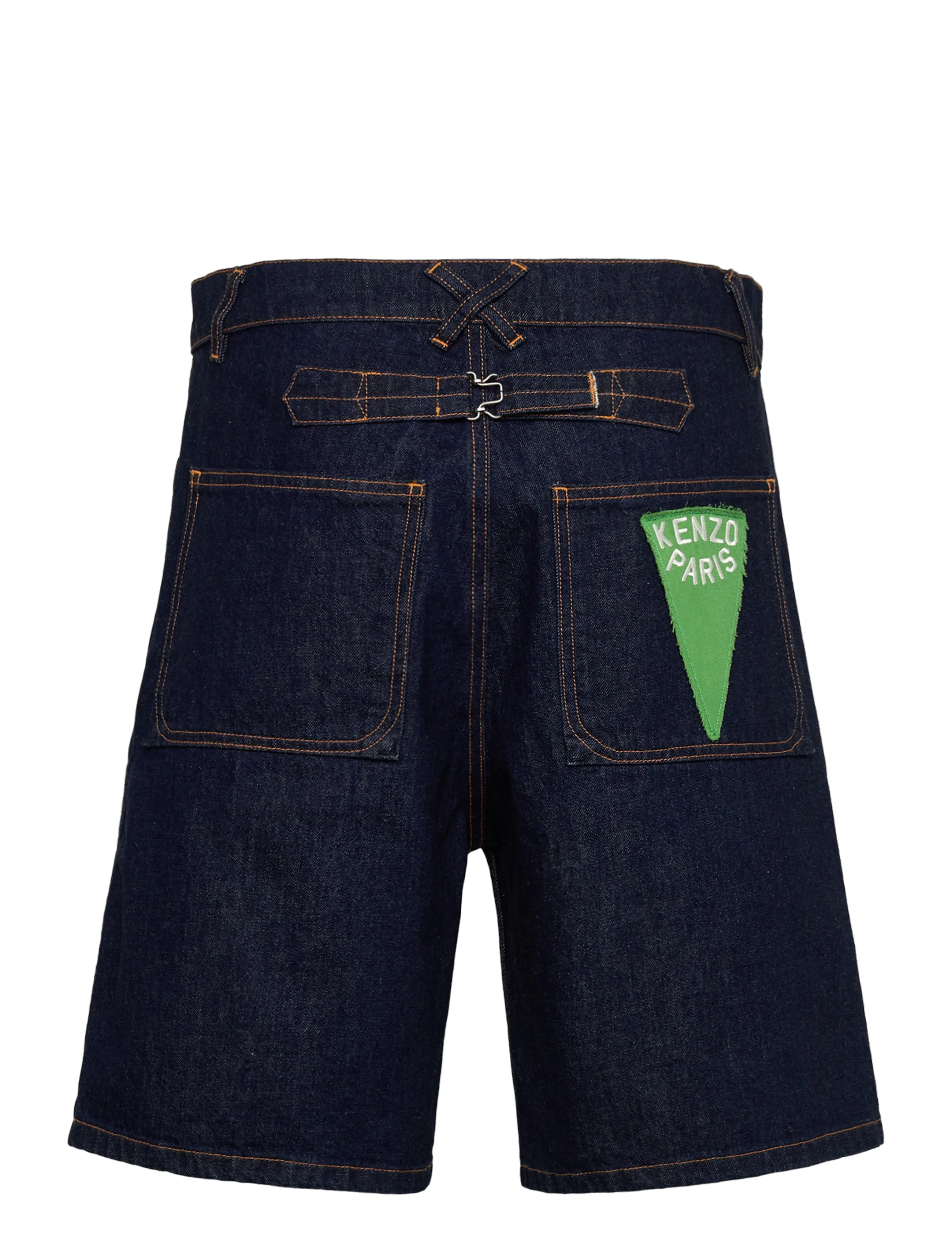 KENZO - Bermuda/short RINSE SAILOR LOOSE FIT DENIM S - denim shorts - rinse blue denim/ - 2