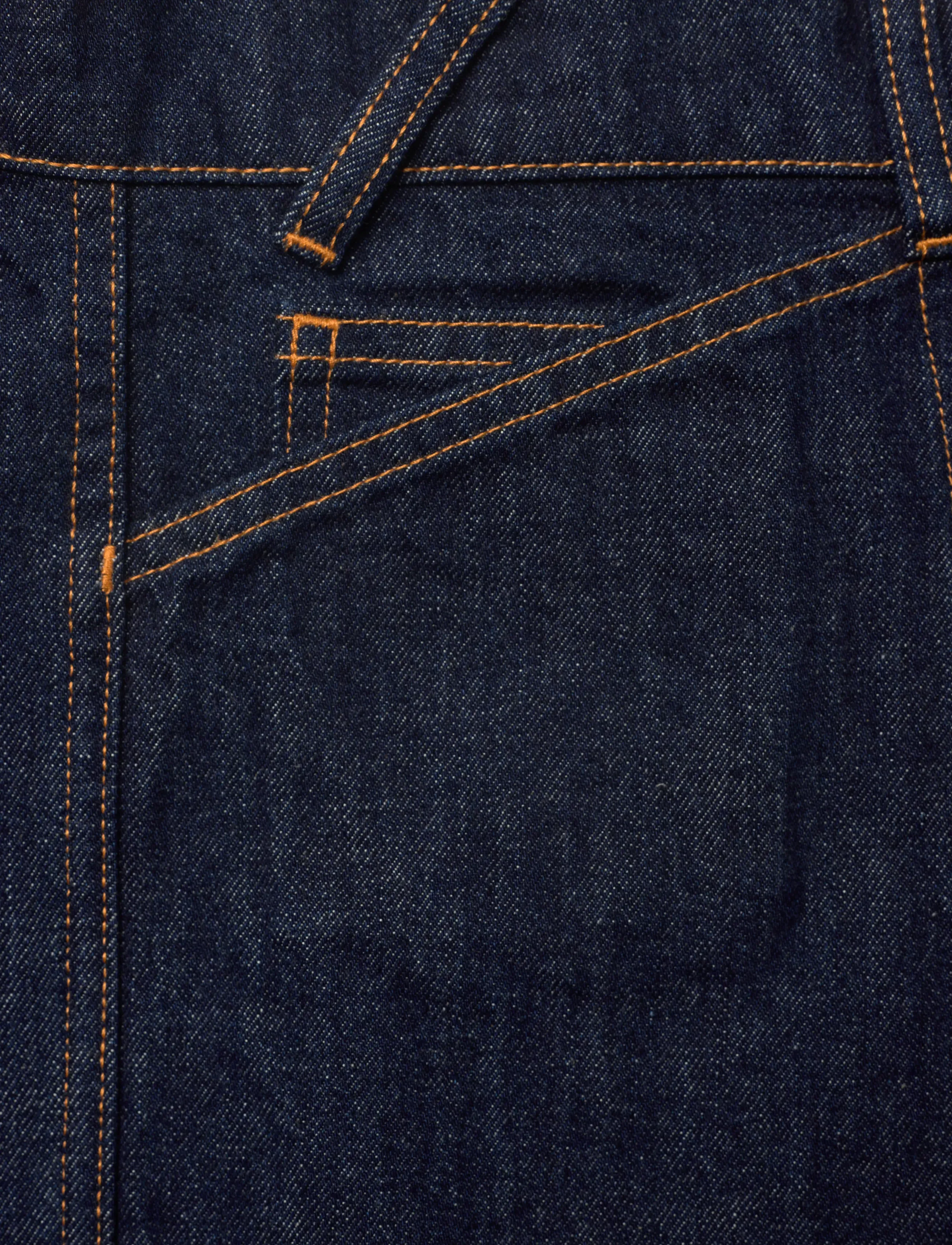 KENZO - Bermuda/short RINSE SAILOR LOOSE FIT DENIM S - denim shorts - rinse blue denim/ - 5