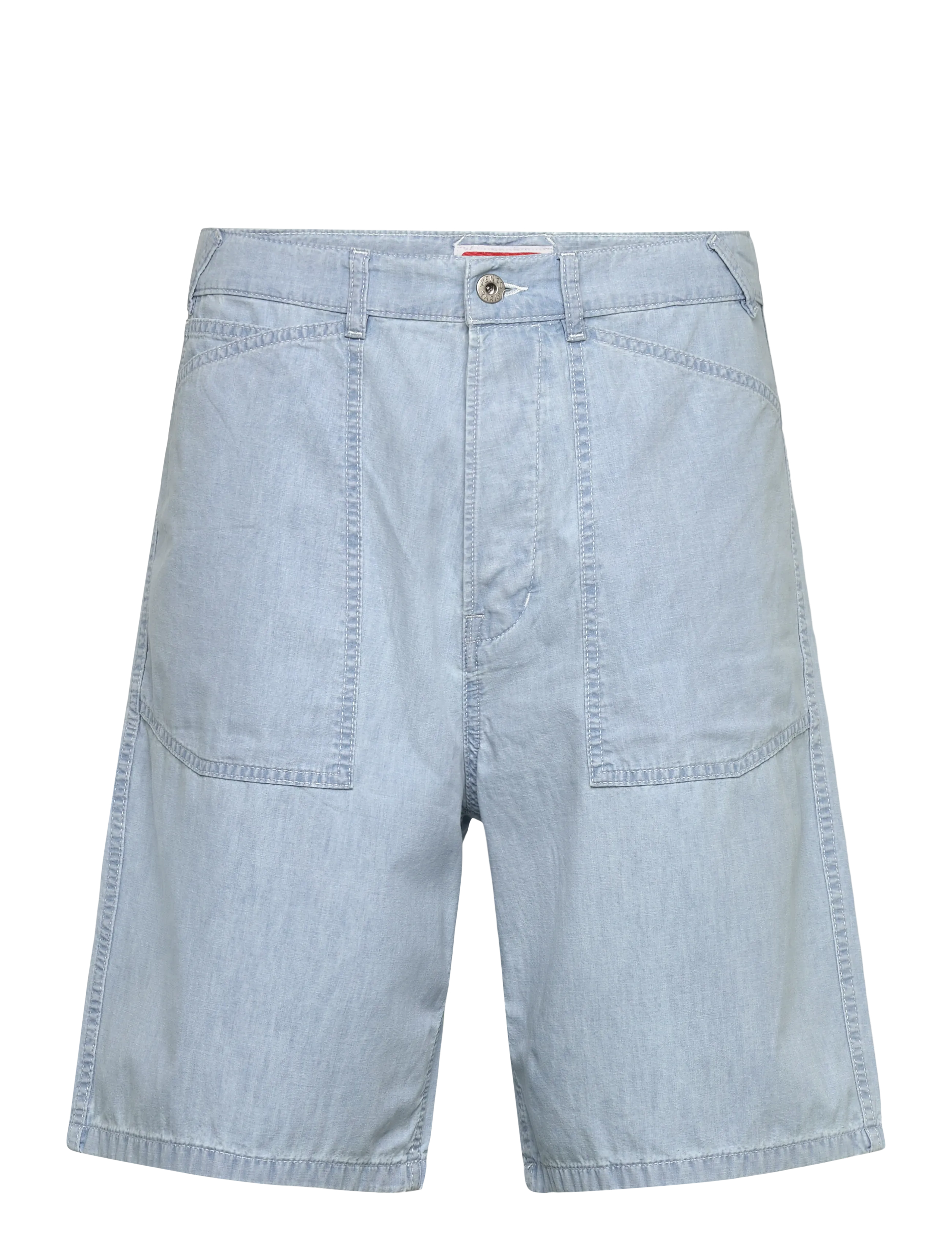 KENZO Bermuda/short SAILOR LOOSE FIT DENIM SHORT - Lühikesed püksid - BLEACHED BLUE DENIM/ / blue