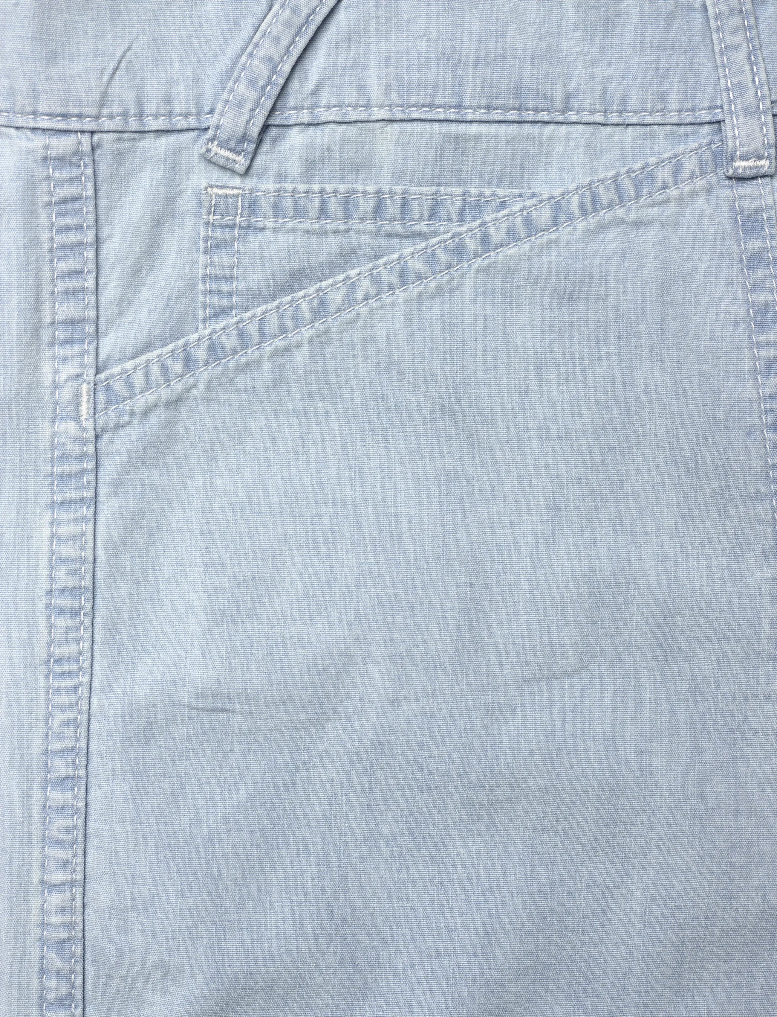 KENZO - Bermuda/short SAILOR LOOSE FIT DENIM SHORT - denim shorts - bleached blue denim/ - 5