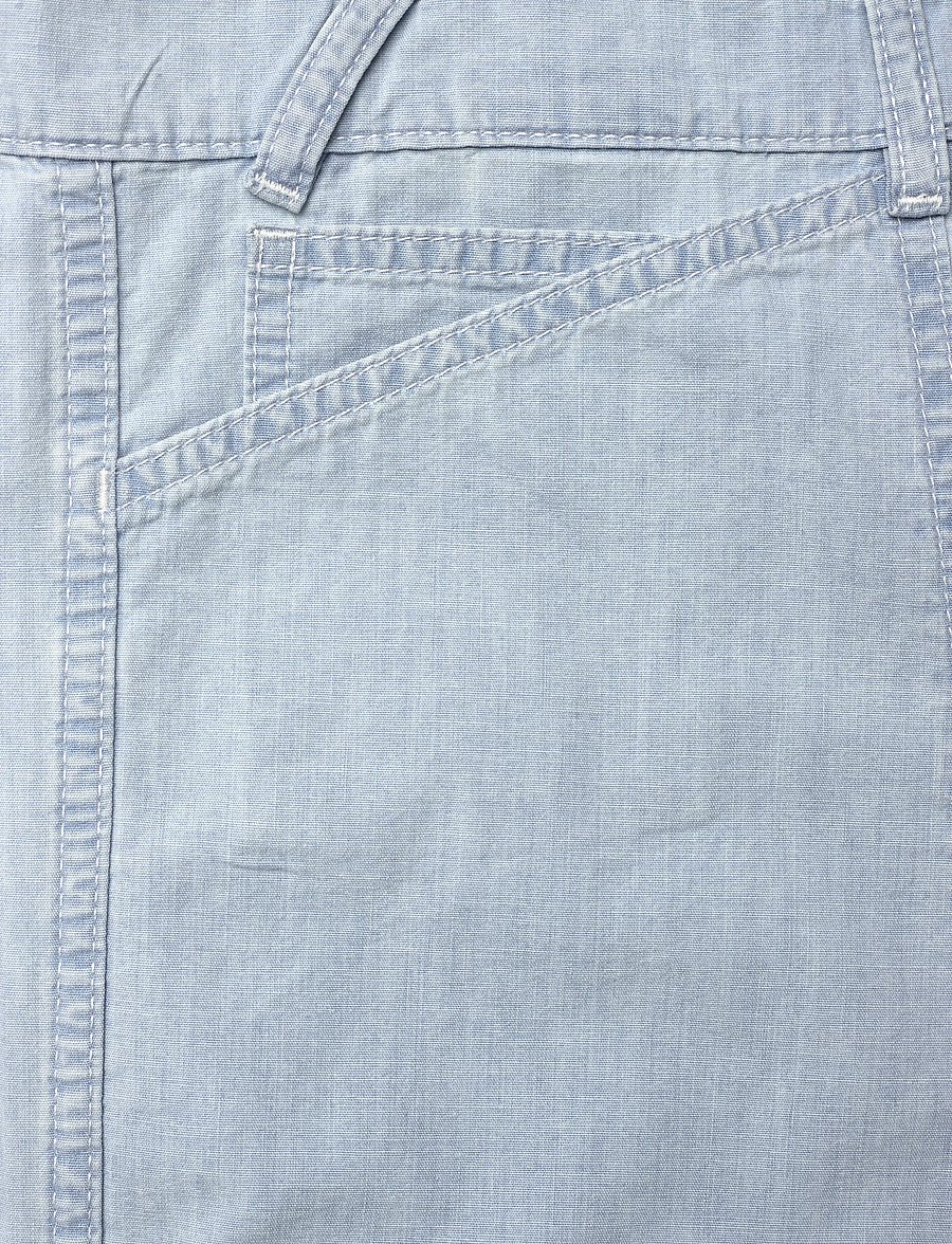 KENZO - Bermuda/short SAILOR LOOSE FIT DENIM SHORT - denim shorts - bleached blue denim/ - 5