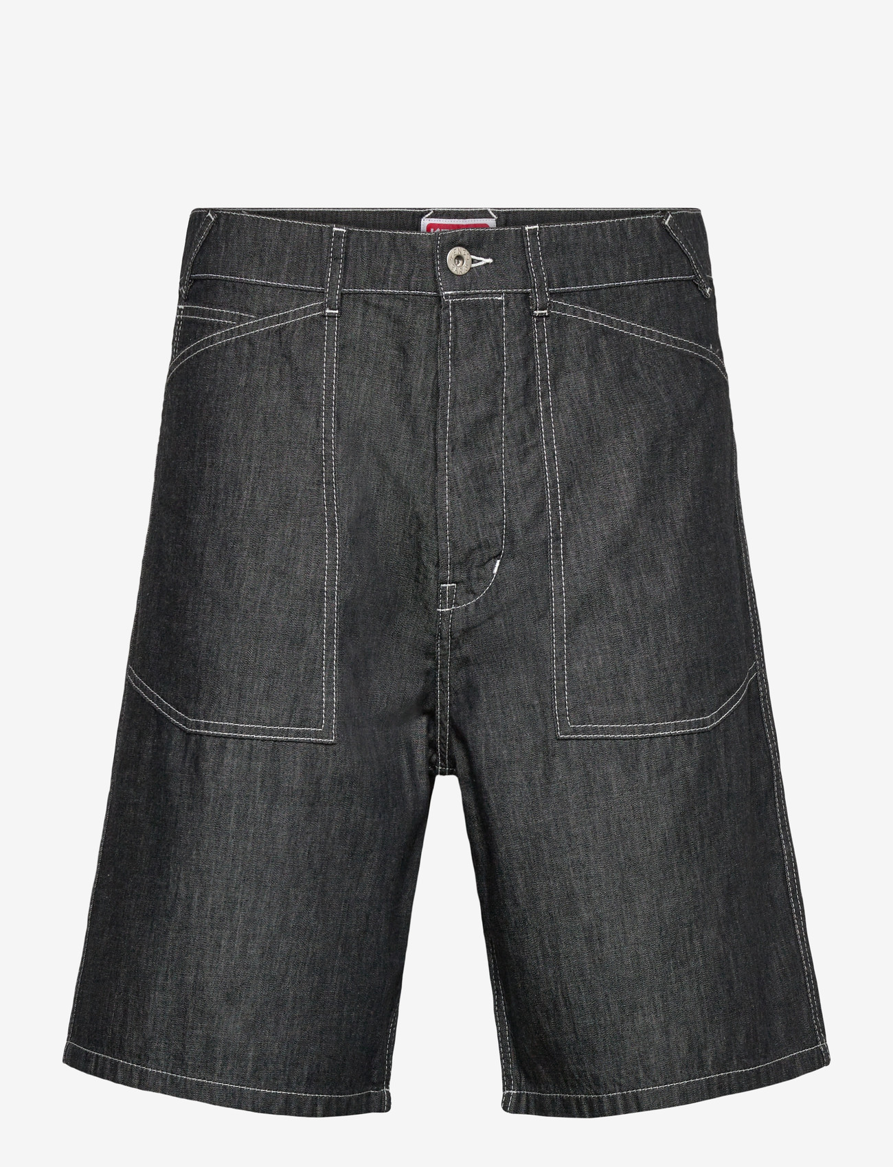 KENZO - Bermuda/short SAILOR LOOSE FIT DENIM SHORT - denim shorts - rinse black denim/ - 0
