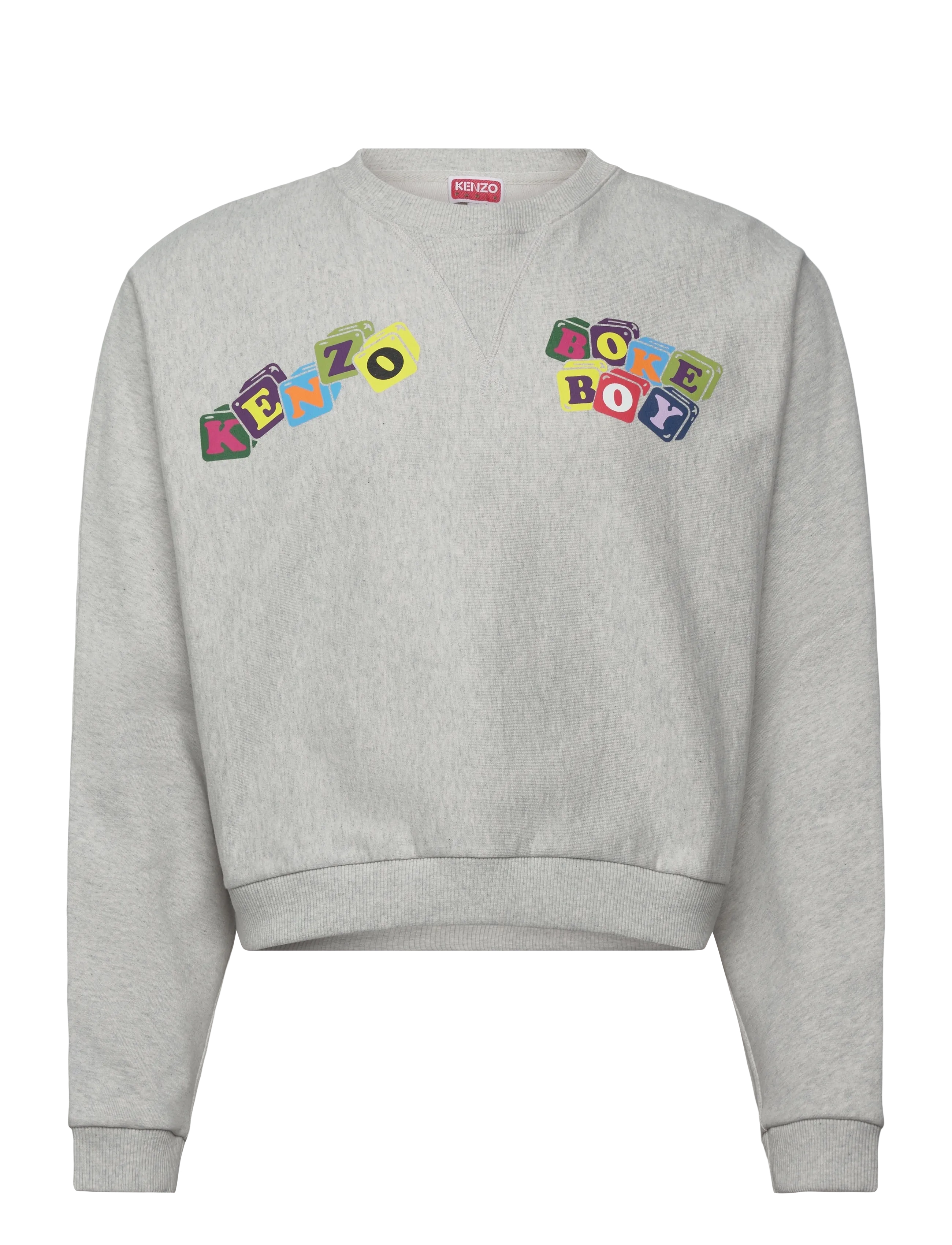 KENZO Sweat BOKE BOY BATWING SWEATSHIRT - Dressipluusid - PALE GREY/ / grey