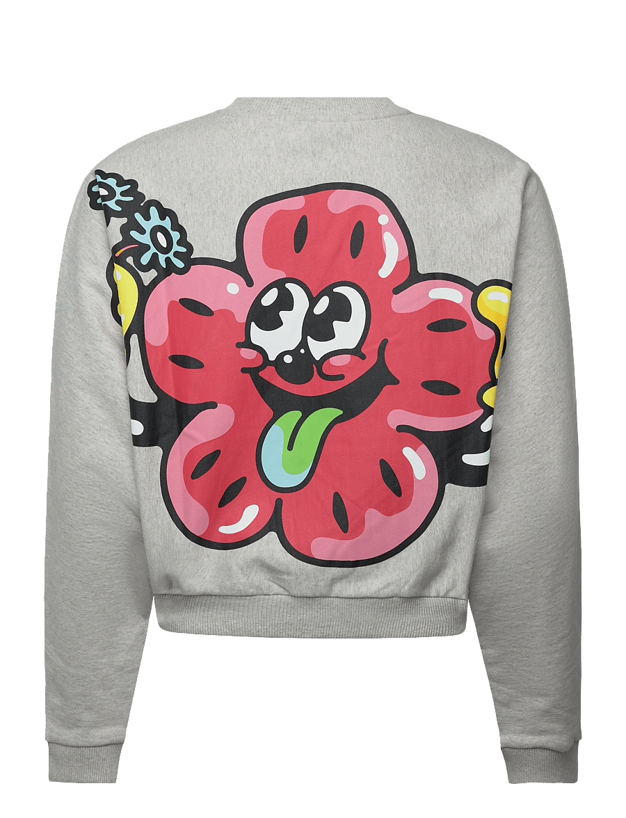 KENZO - Sweat BOKE BOY BATWING SWEATSHIRT - sweatshirts - pale grey/ - 2