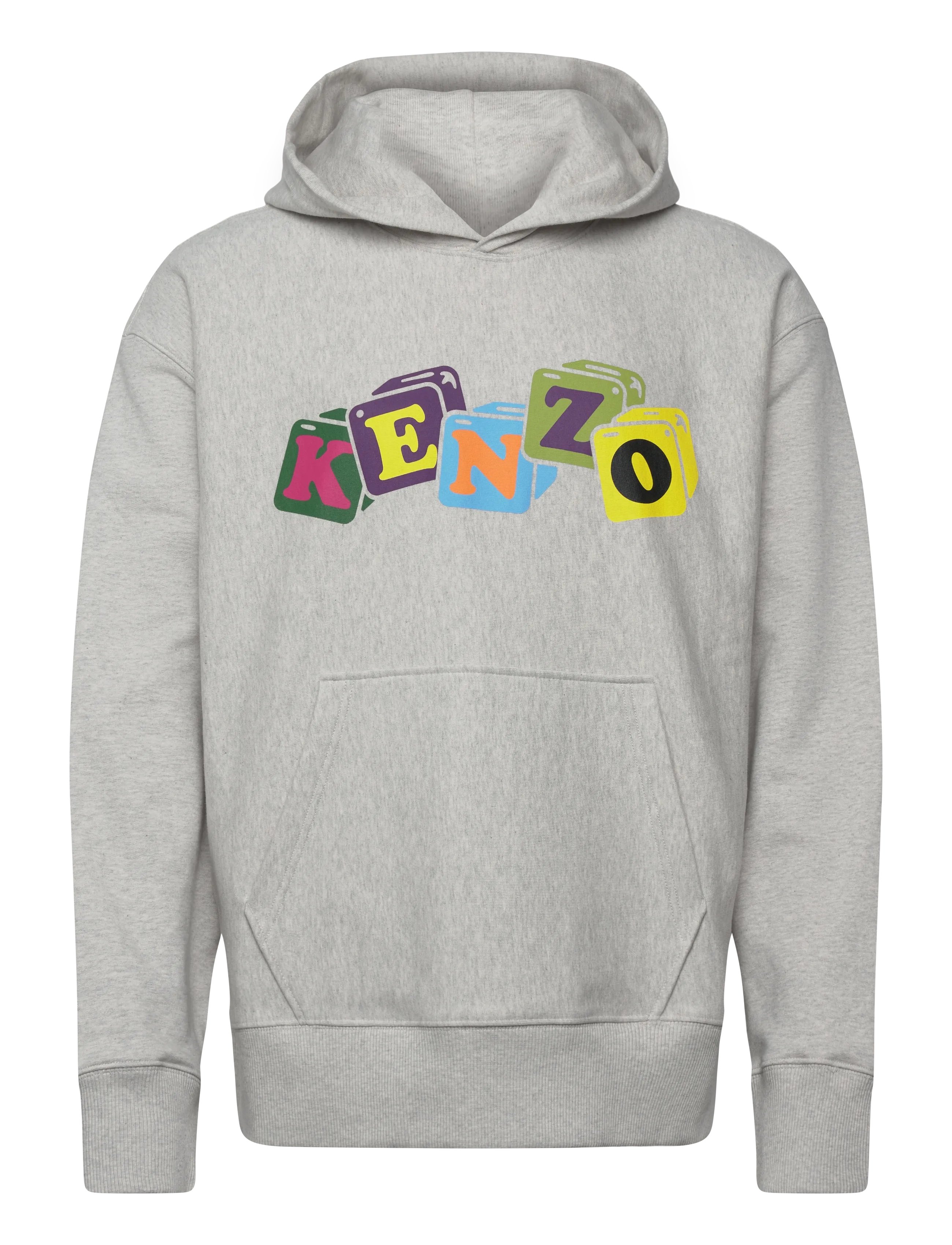 KENZO - Hoodie BOKE BOY OVERSIZE HOODIE - hættetrøjer - pale grey/ - 1