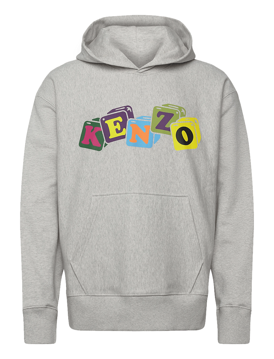 KENZO - Hoodie BOKE BOY OVERSIZE HOODIE - sweatshirts - pale grey/ - 1