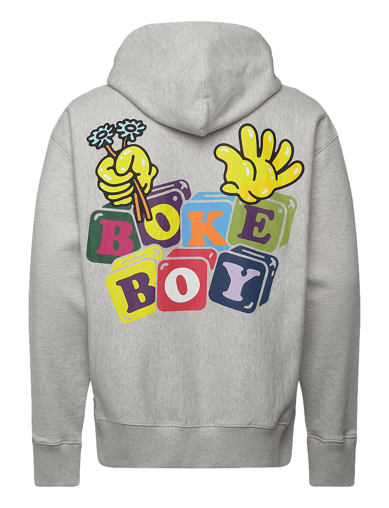 KENZO - Hoodie BOKE BOY OVERSIZE HOODIE - hettupeysur - pale grey/ - 1