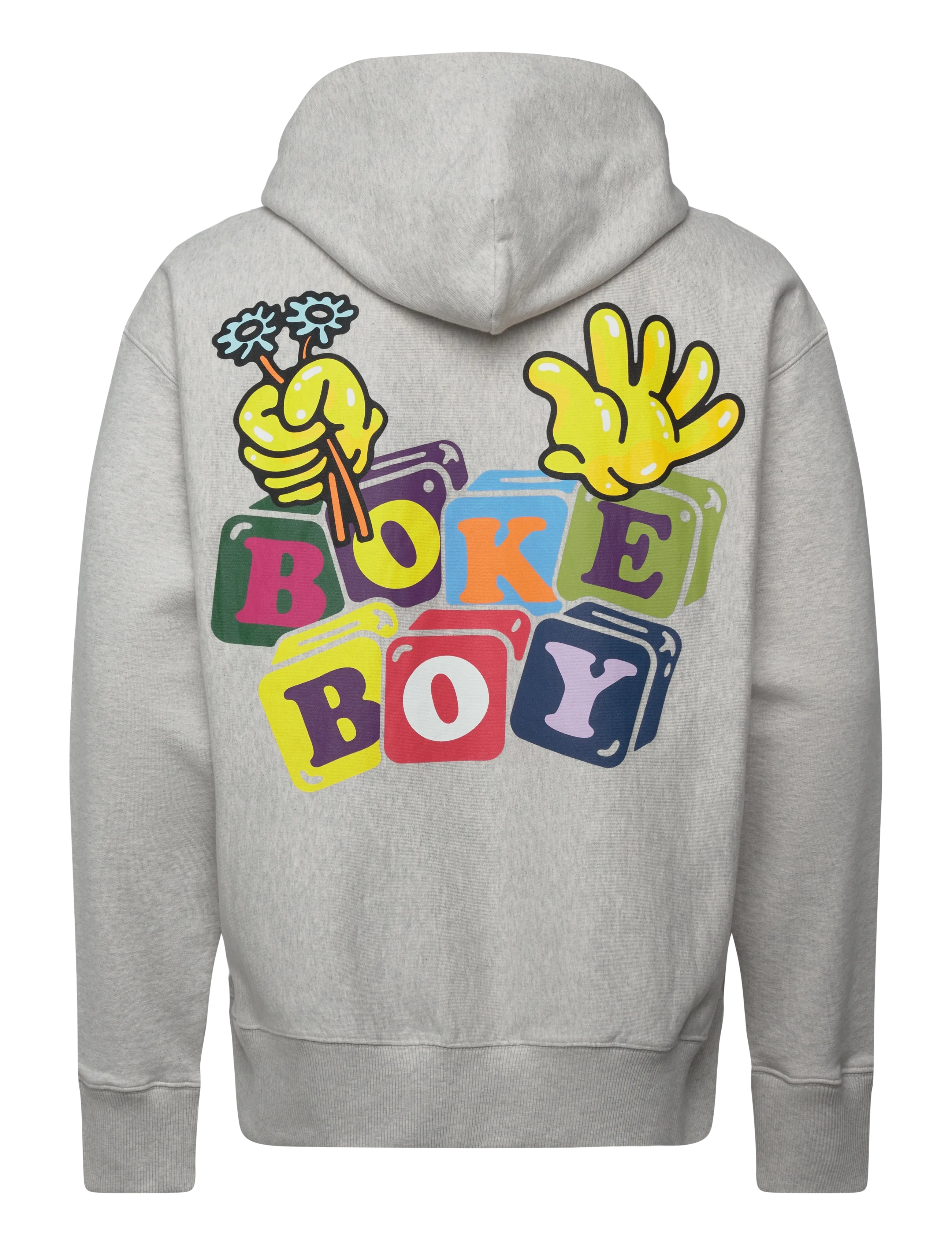 KENZO - Hoodie BOKE BOY OVERSIZE HOODIE - hættetrøjer - pale grey/ - 2