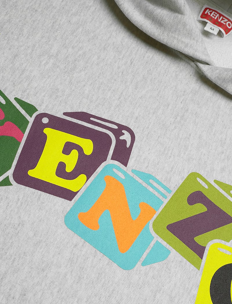 KENZO - Hoodie BOKE BOY OVERSIZE HOODIE - hettupeysur - pale grey/ - 2